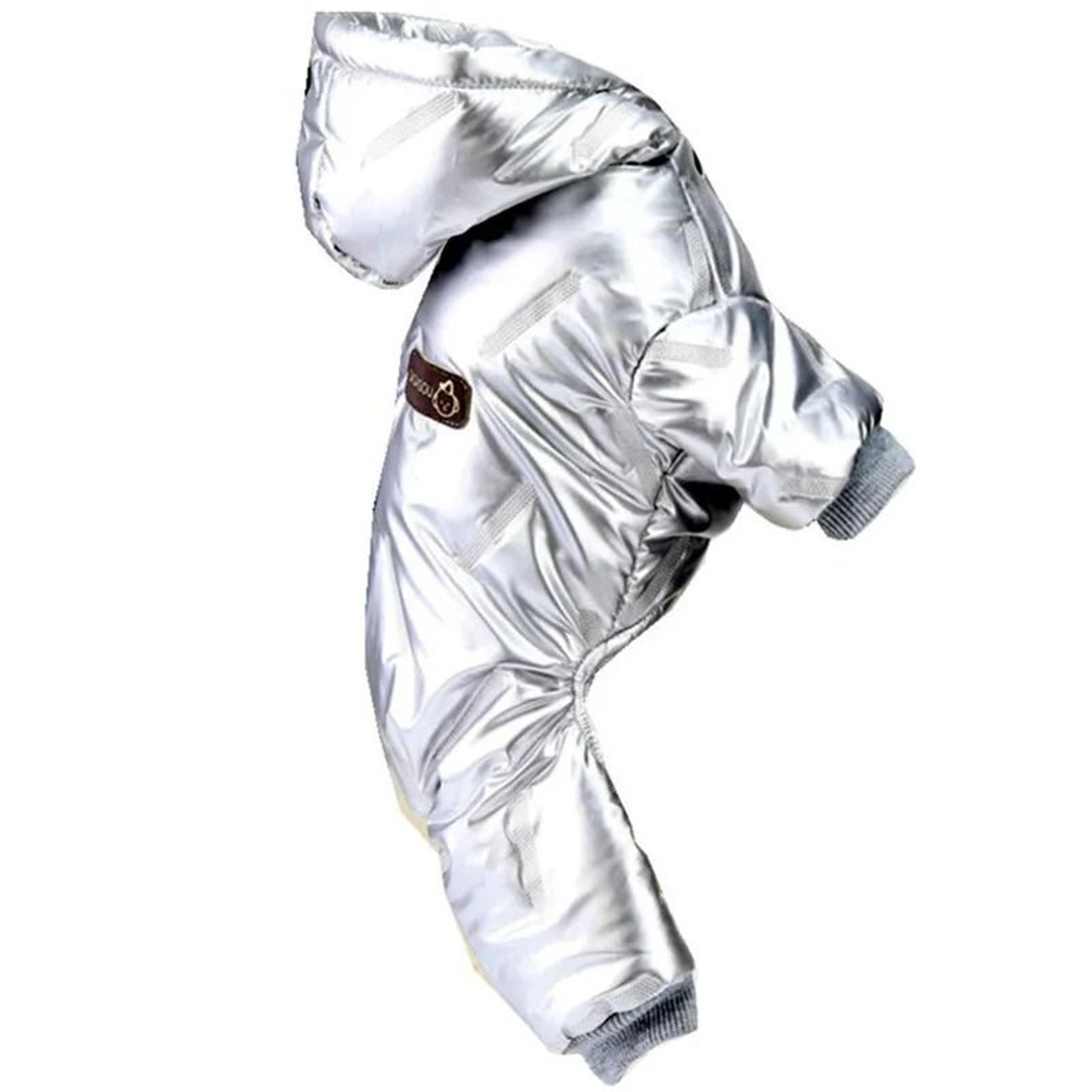 Waterproof Winter Dog Jumpsuit With Hood 11