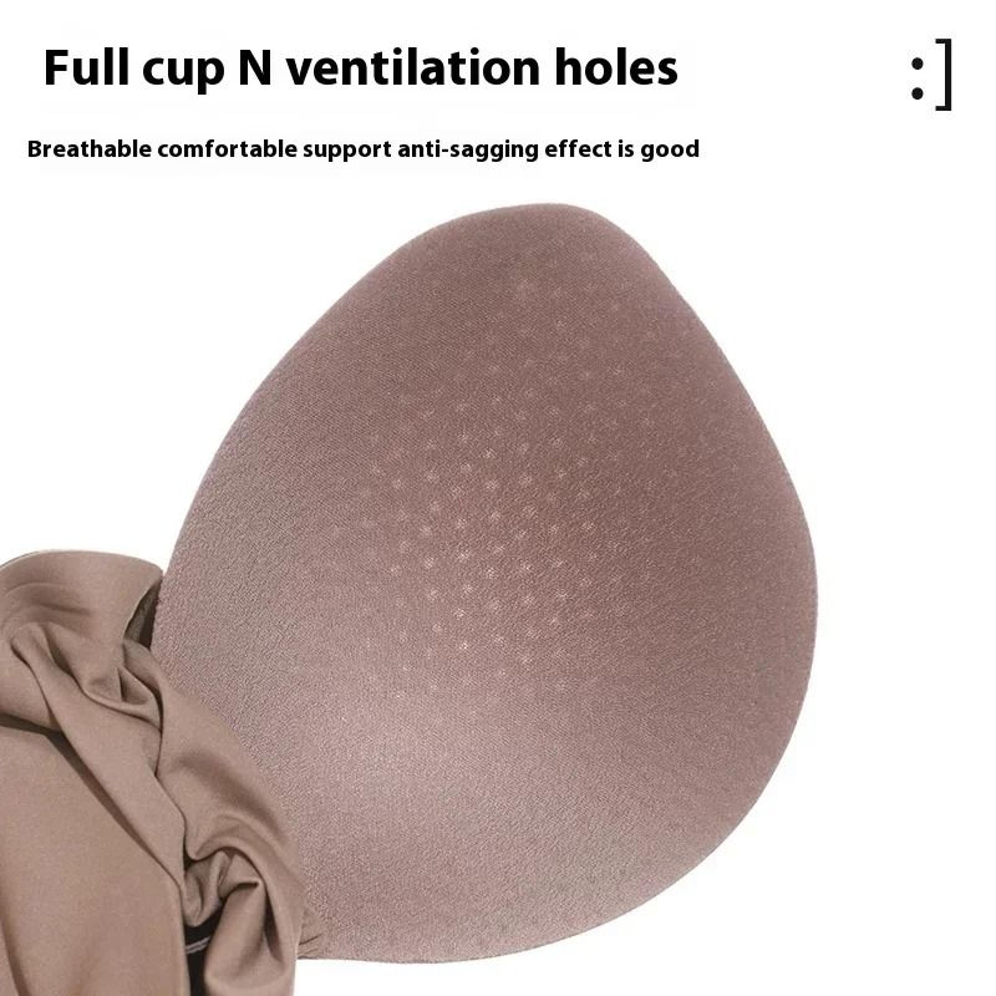 Plus Size Seamless Wireless Bra With Push Up Support 3