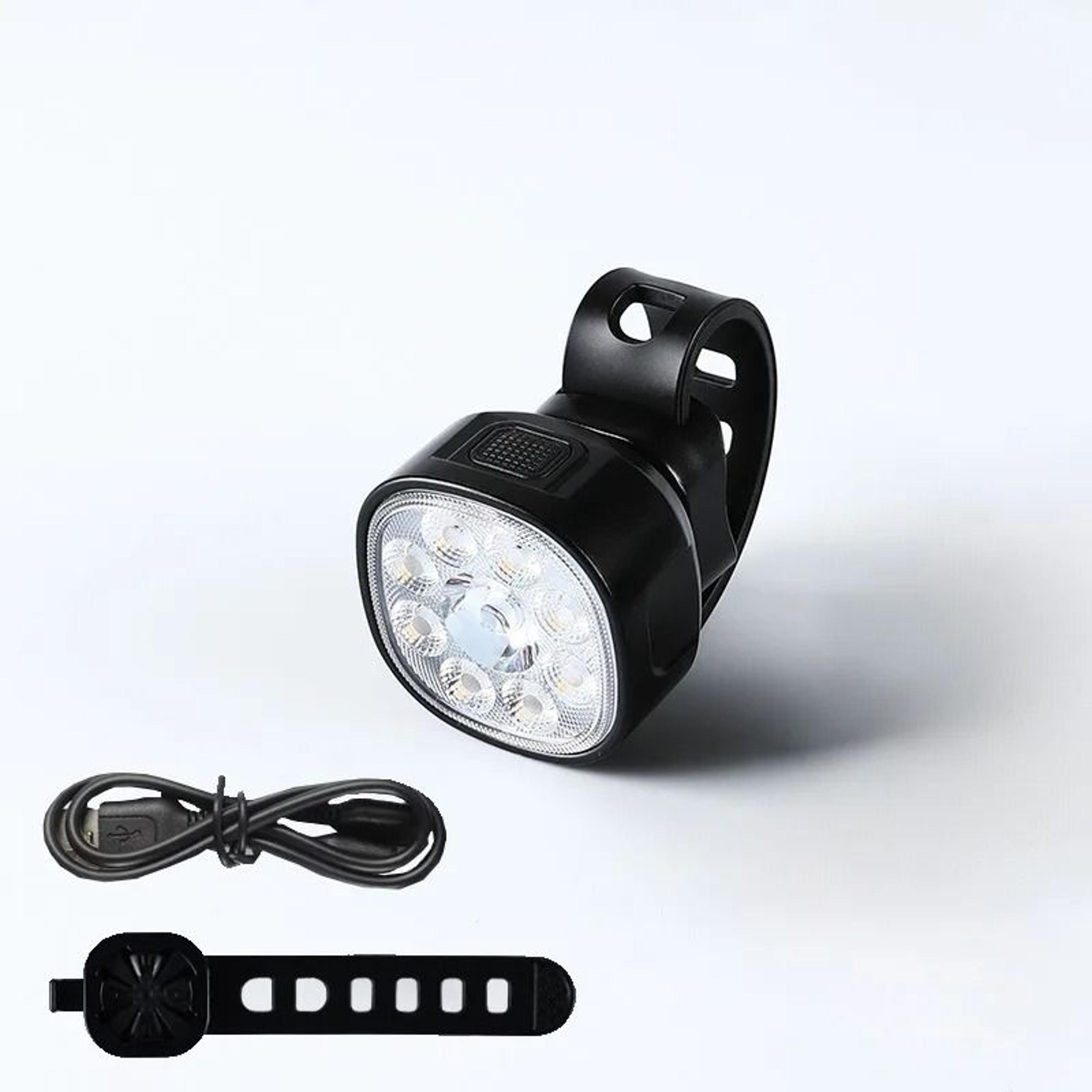 Rechargeable Bike Light Set Front And Rear High Brightness LED For Cycling Safety 7