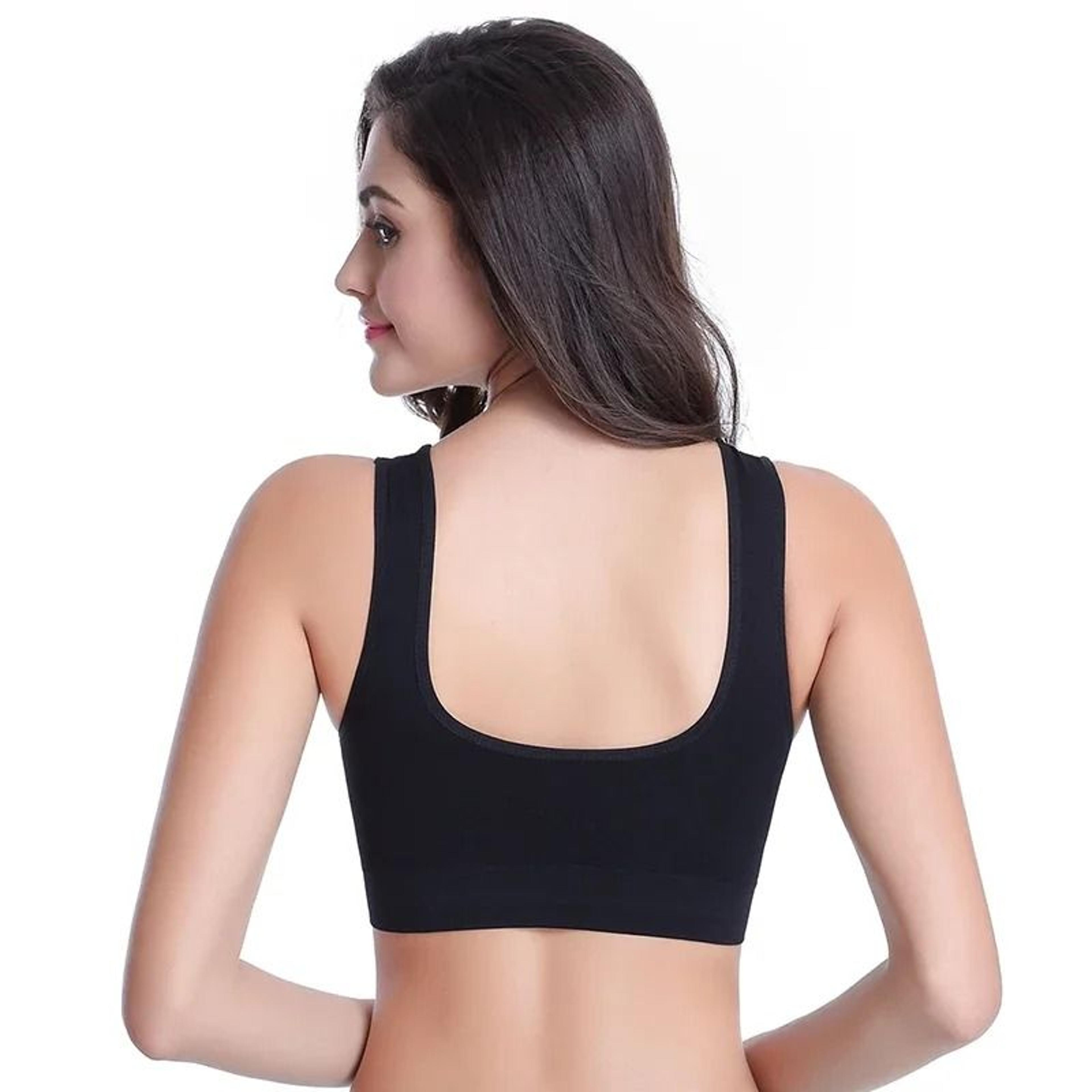 3Pcs Seamless Push Up Bra Set With Removable Pads 4
