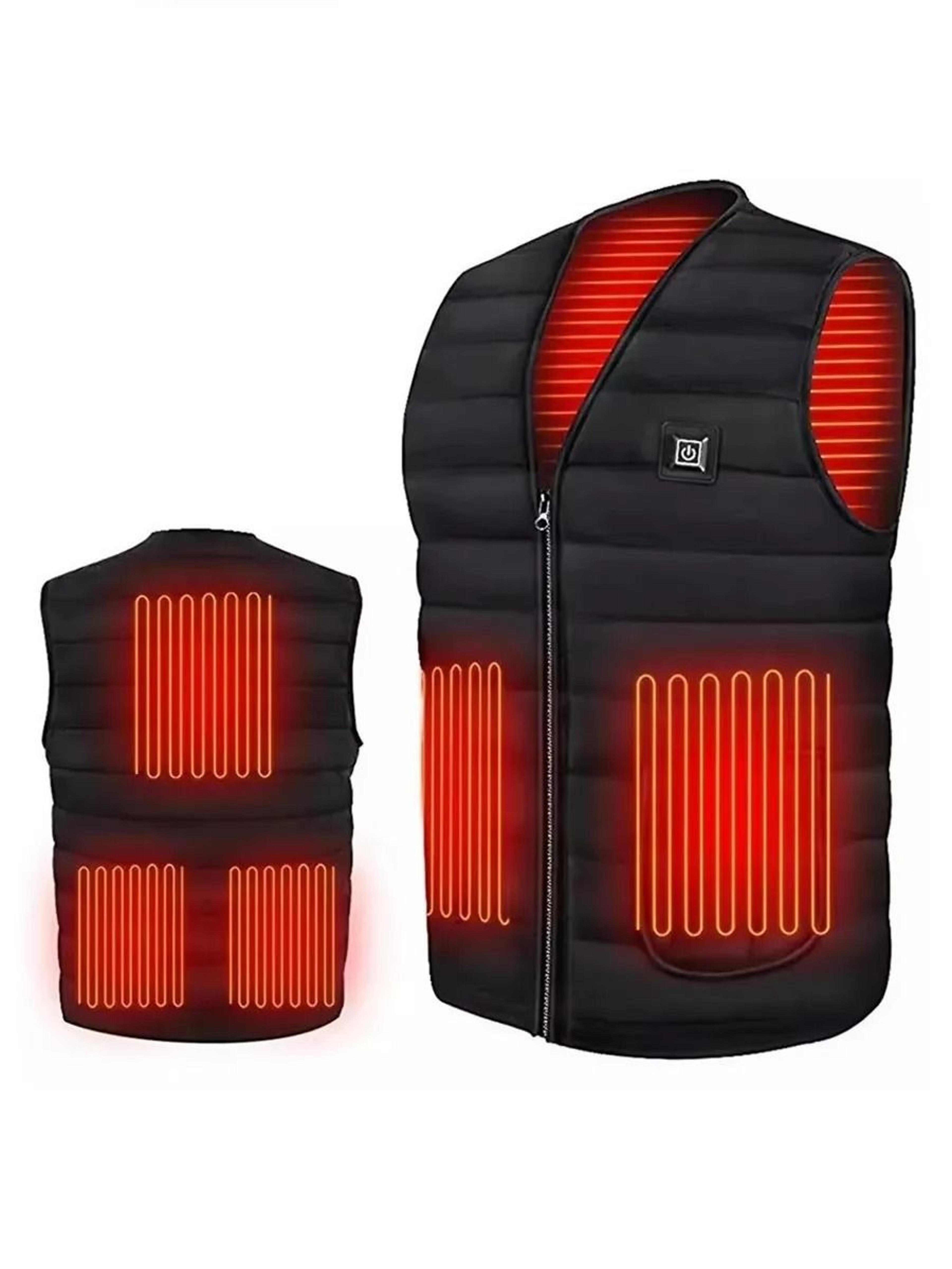 Smart Heating Thermal Cotton Vest With 5 Or 9 Heating Zones For Men And Women 7