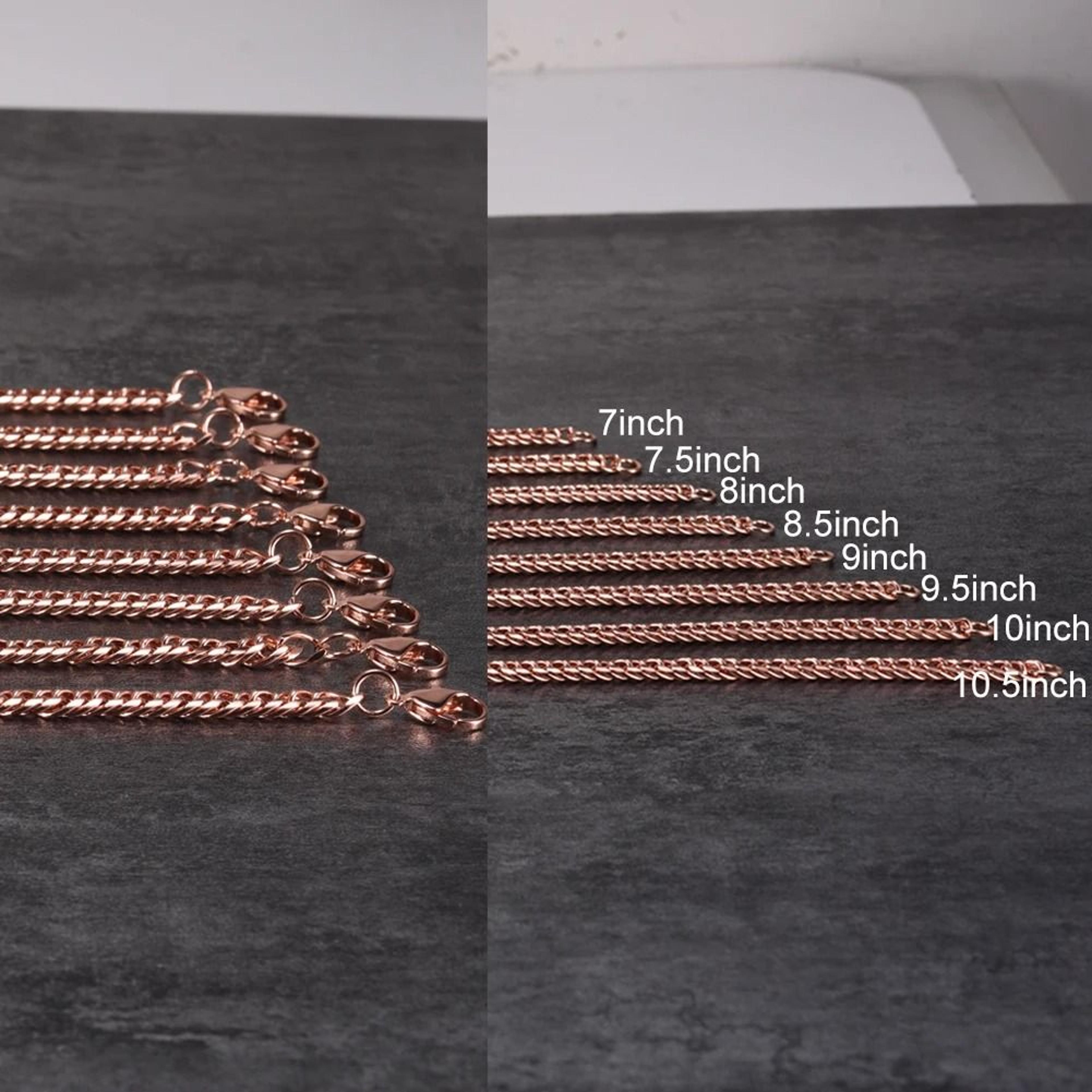 Pure Copper Adjustable Chain Bracelet 1