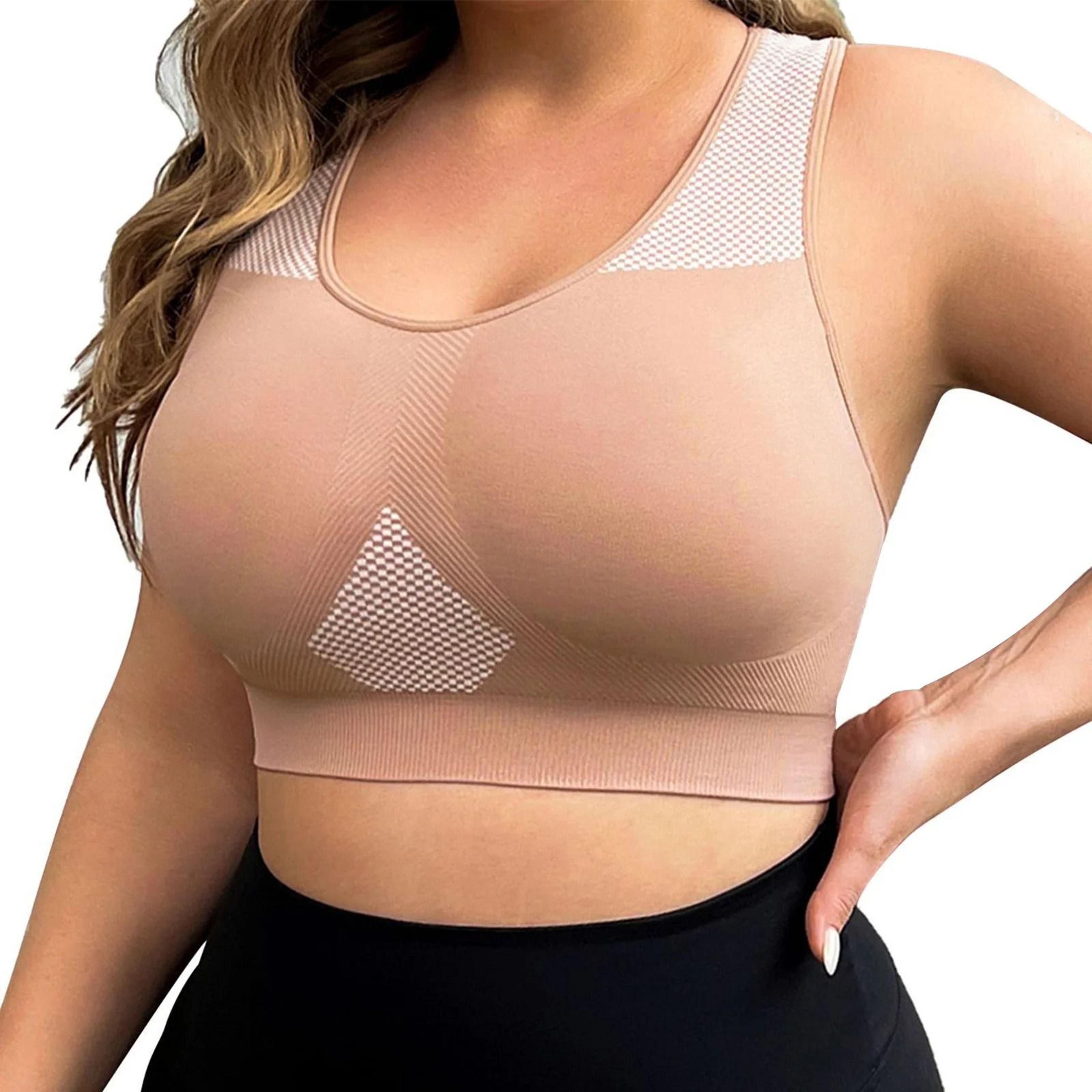 Plus Size Seamless Sports Yoga Bra 5