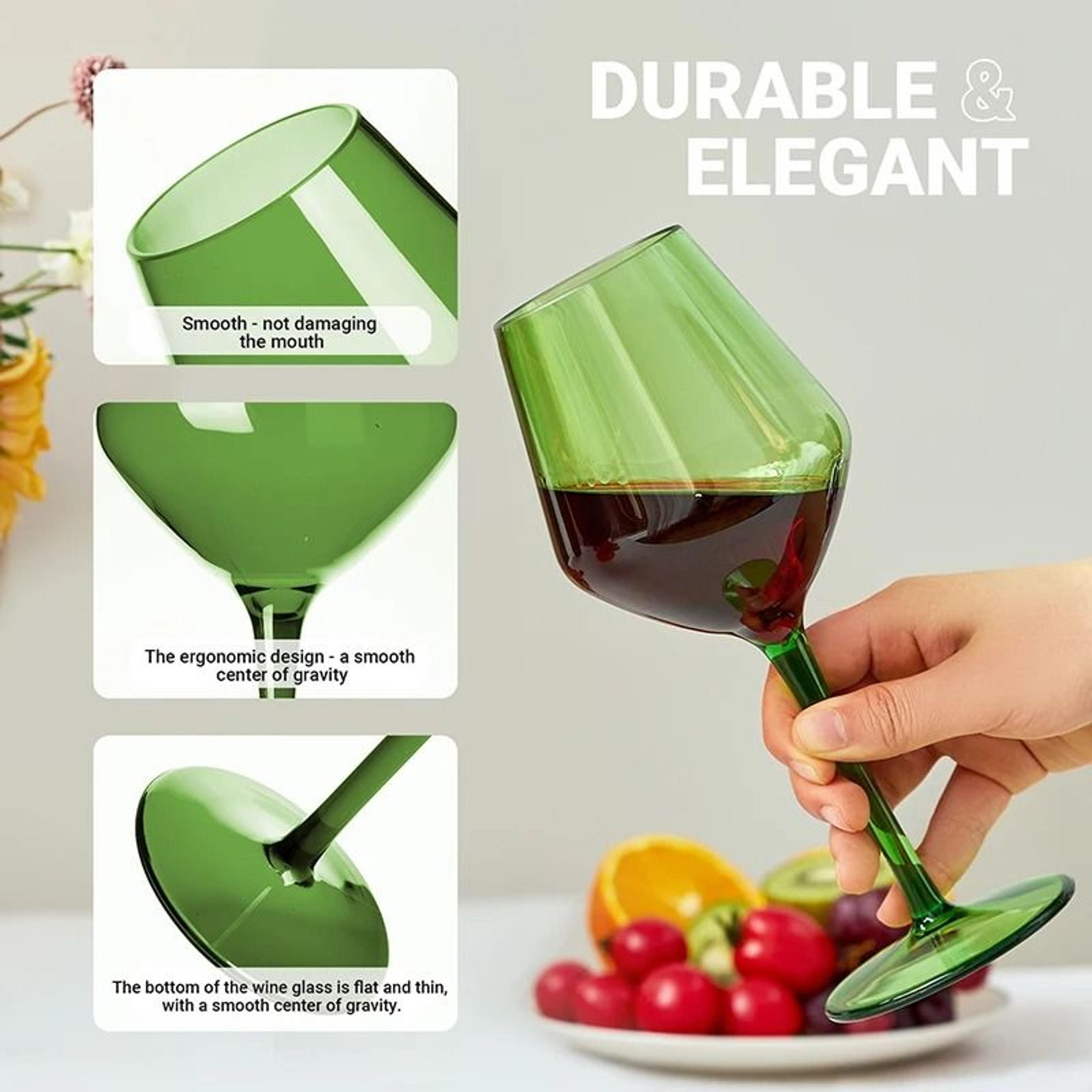 Unbreakable Tritan Wine Glass Set 5