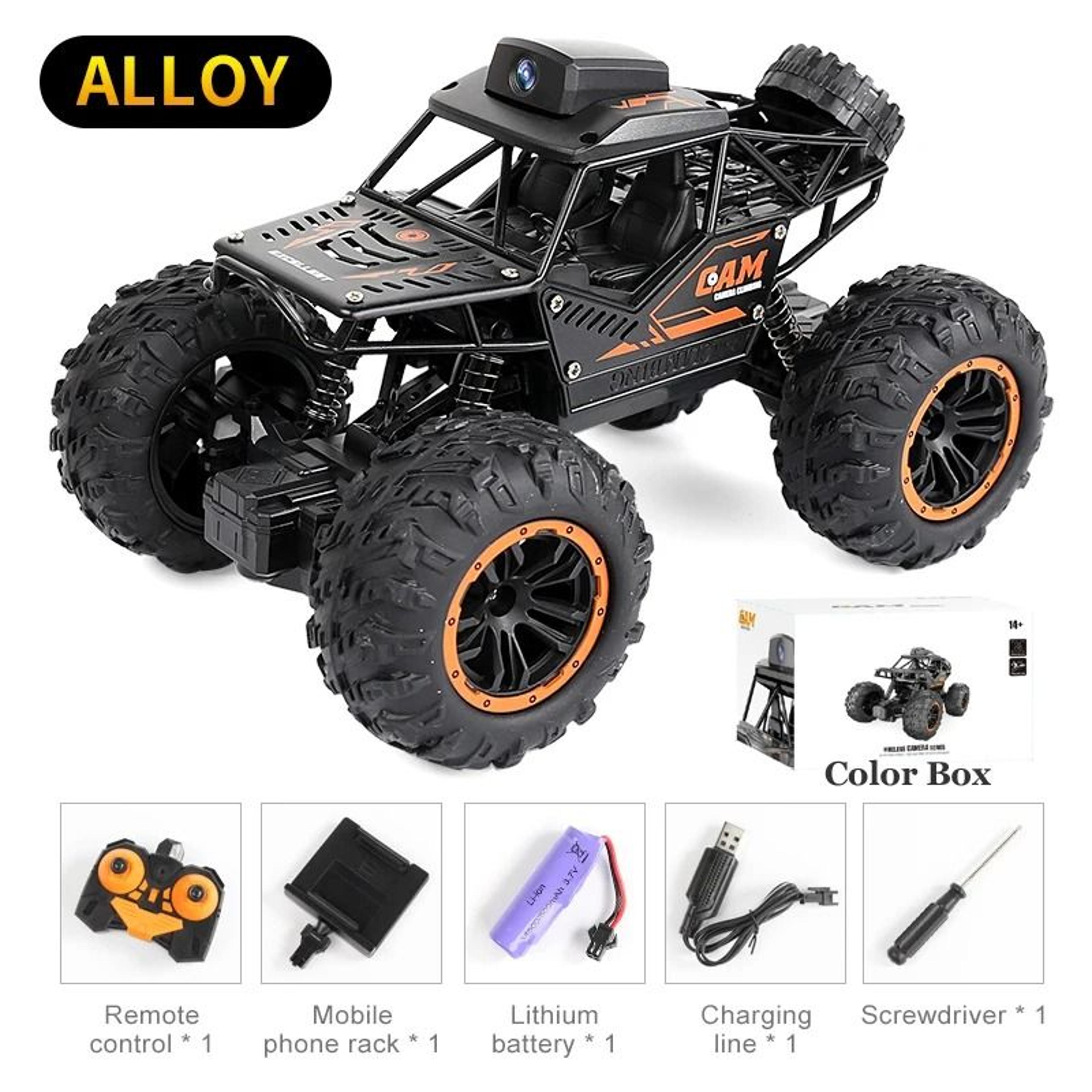 RC Car With HD Camera And WiFi FPV Remote Control Stunt SUV 6