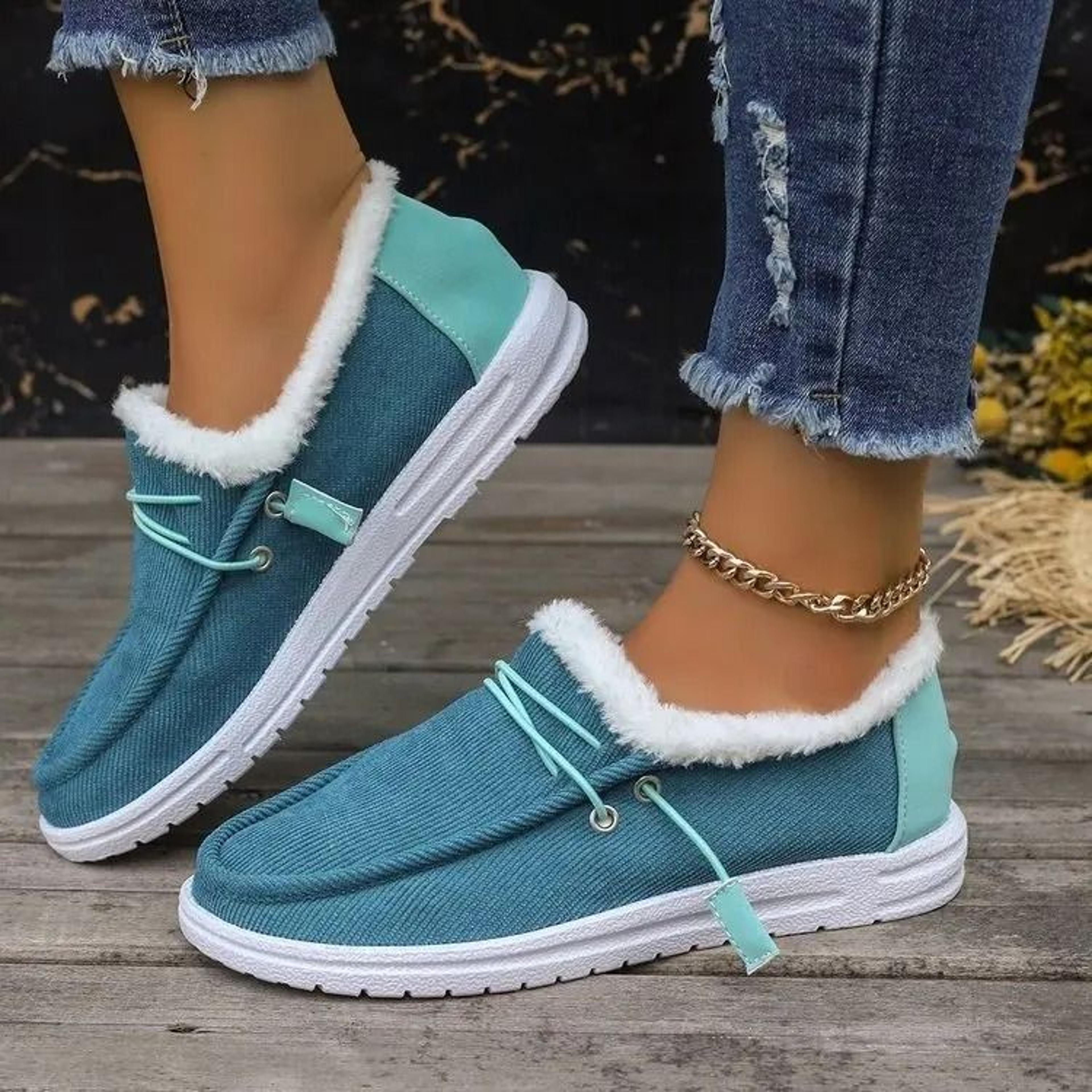 Womens Winter Snow Boots With Plush Lining And Thick Sole 5