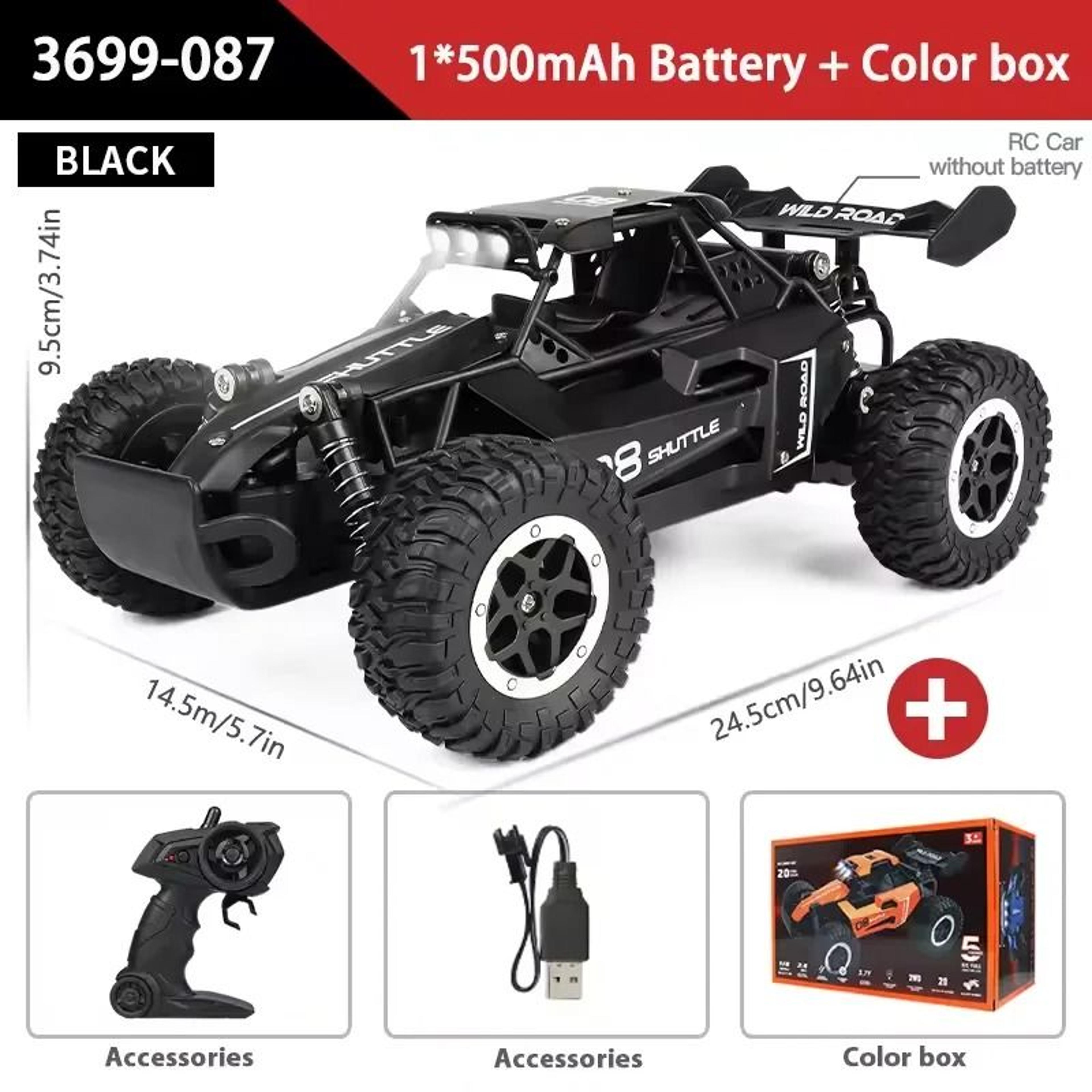 Remote Control Off Road Car With LED Lights And High Speed Performance 8