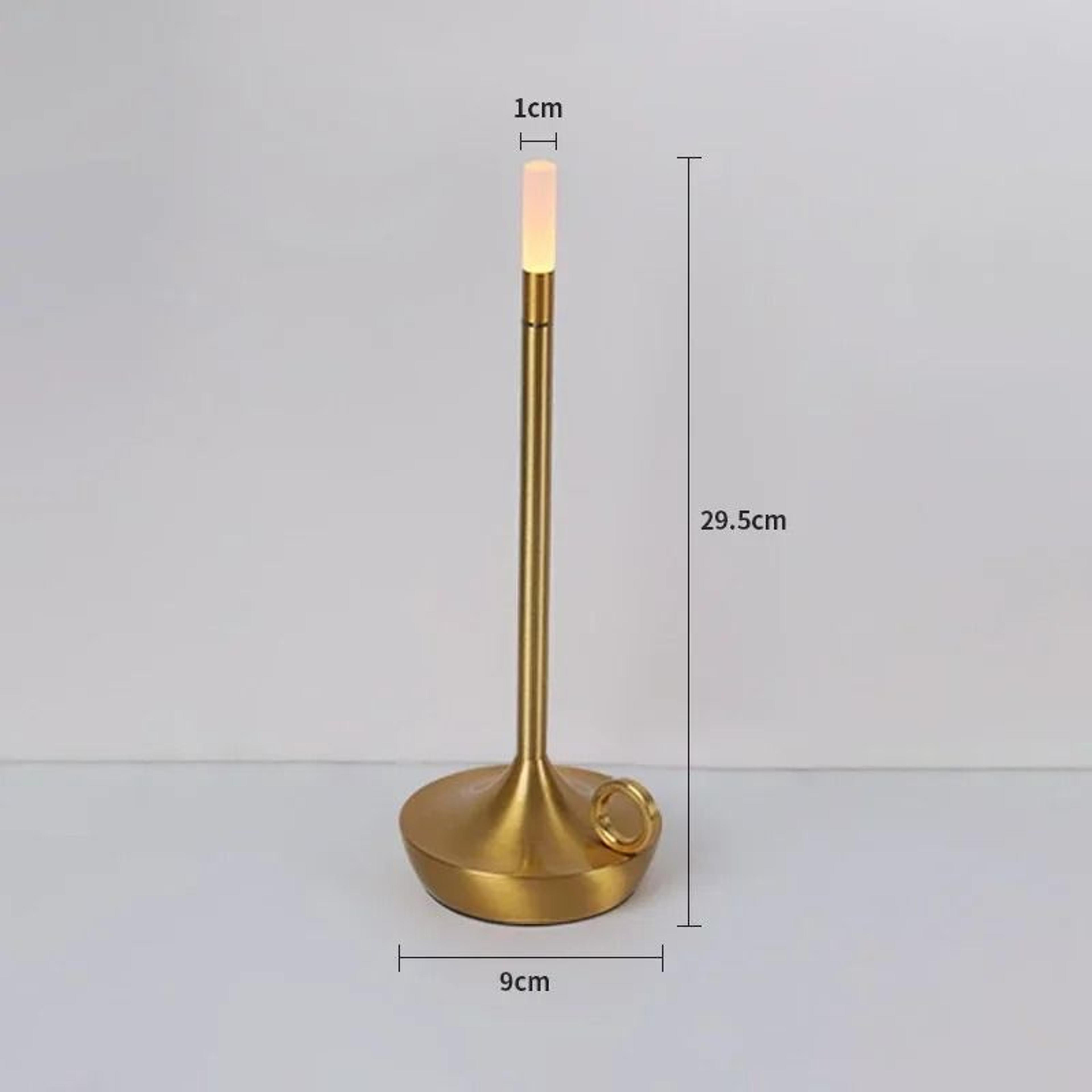 Rechargeable Touch LED Candle Lamp For Ambient Lighting 9