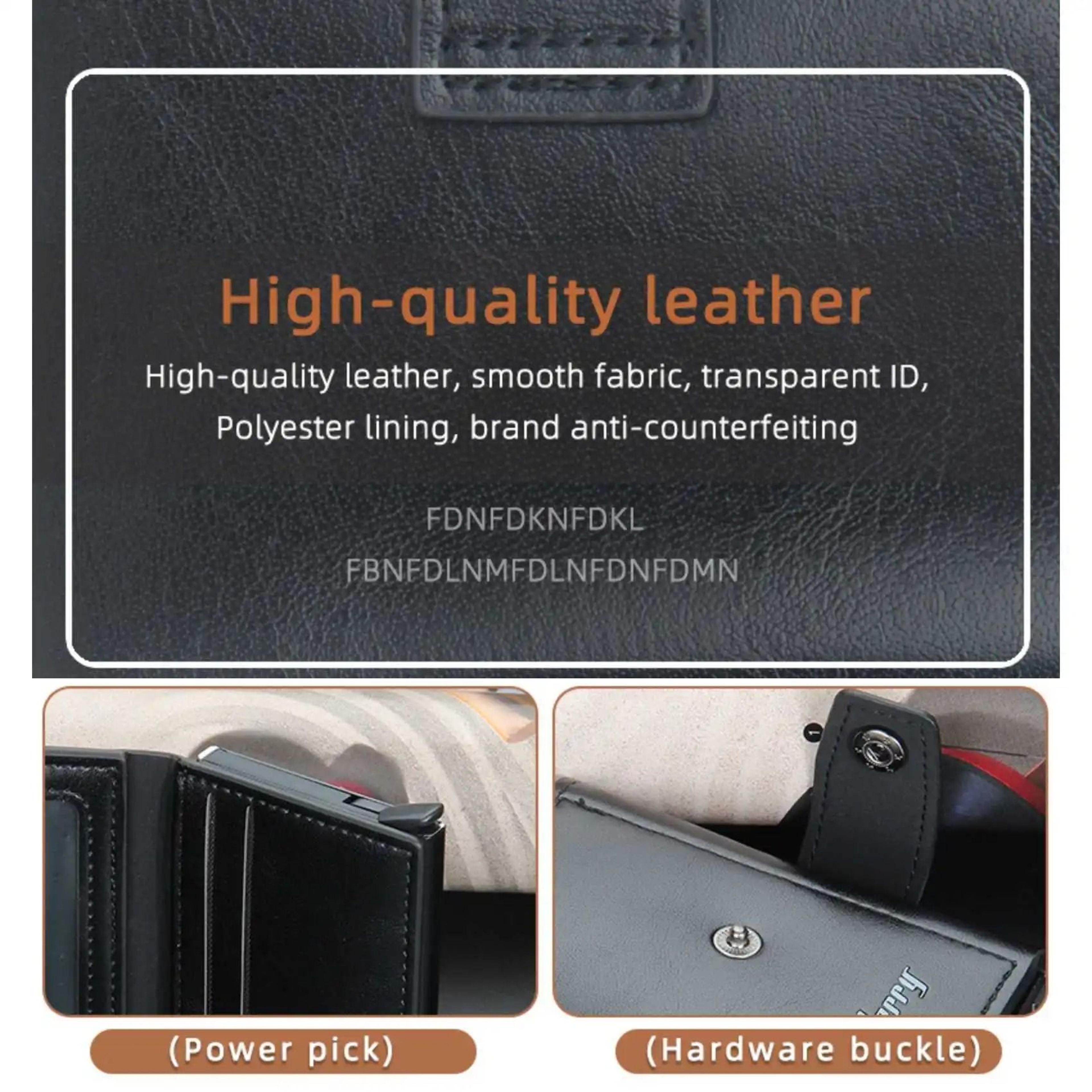 Automatic Pop Up Aluminum Card Wallet With RFID Protection 3
