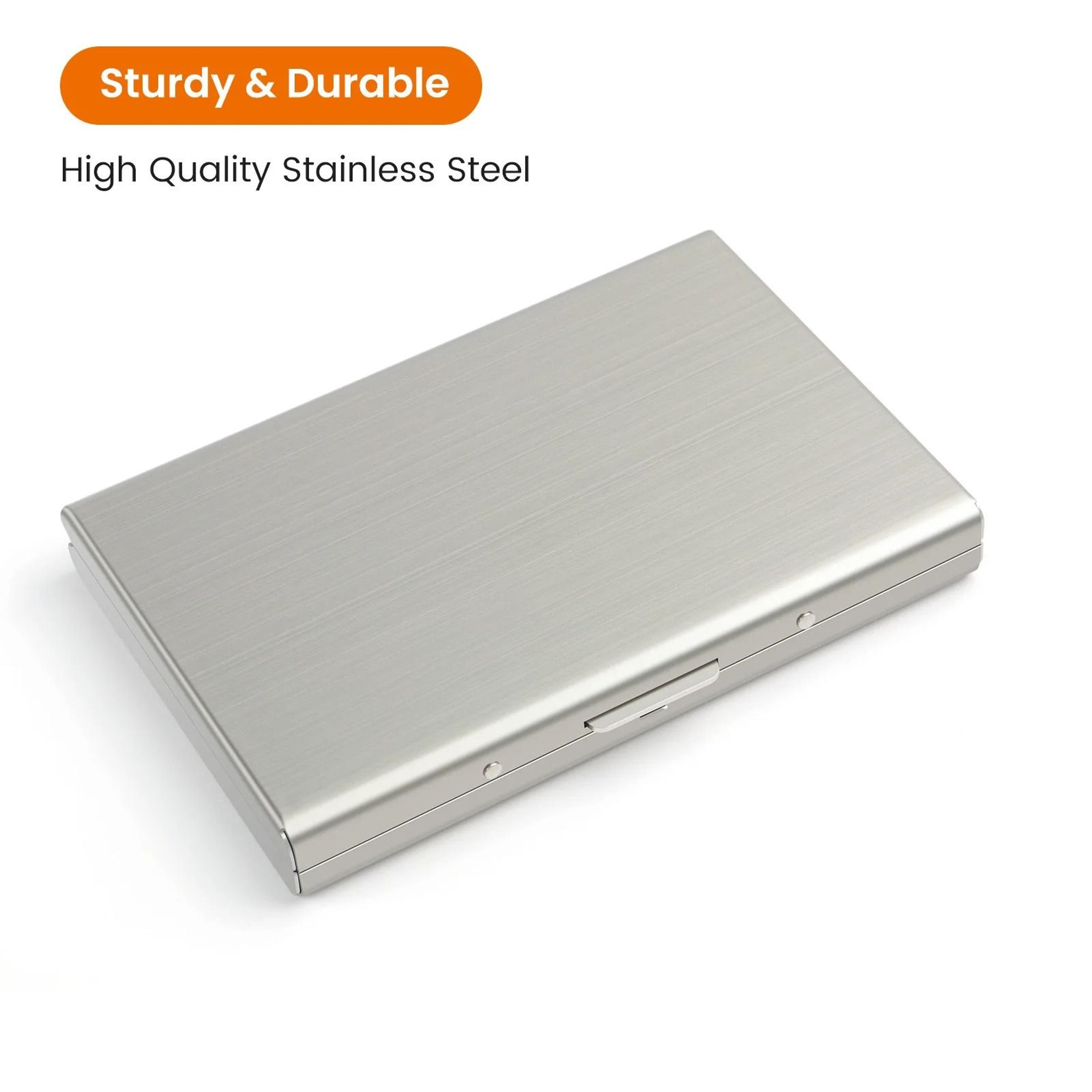 Slim Metal Card Holder Wallet With RFID Protection 3