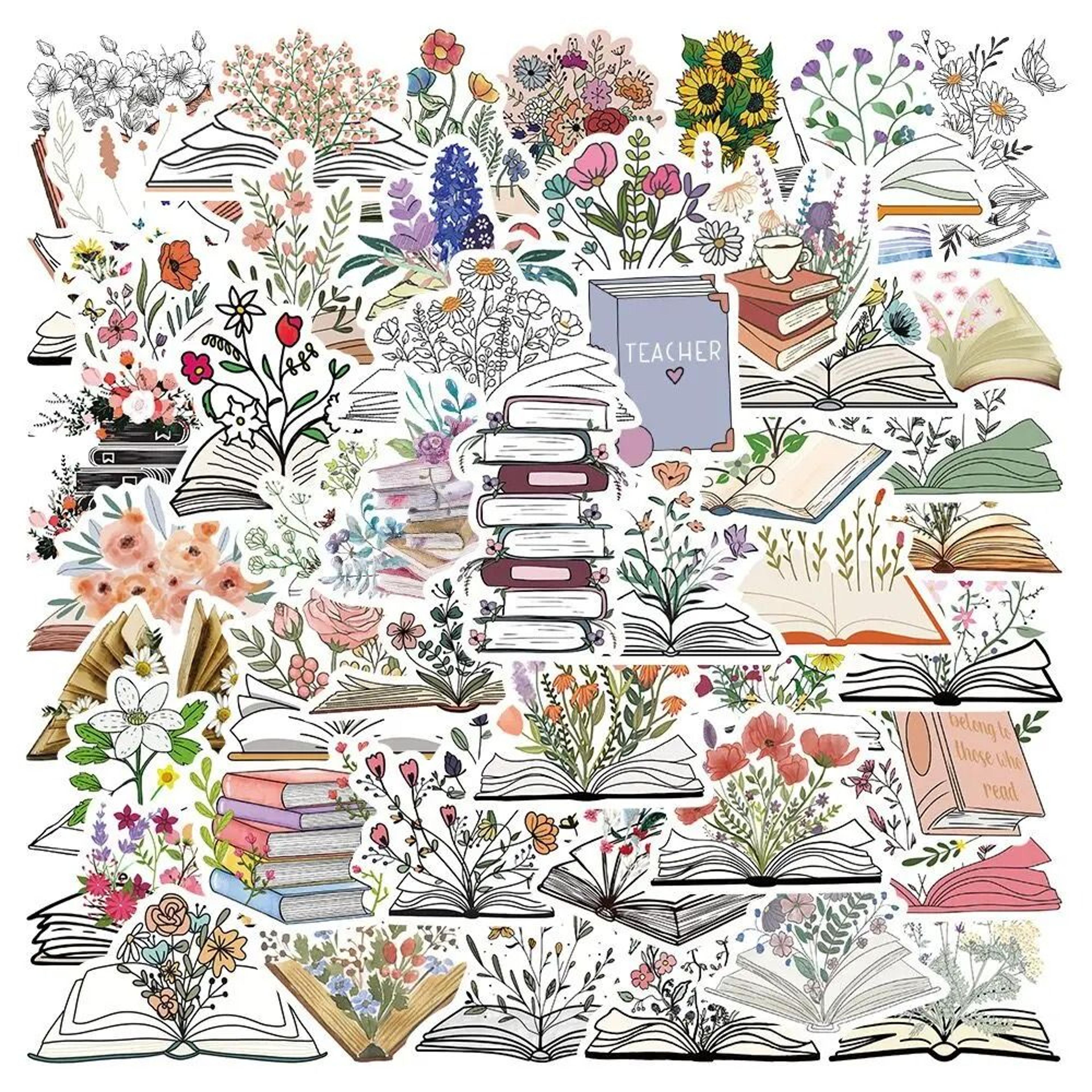 Bookish Reading Sticker Decals Mix Pack 11