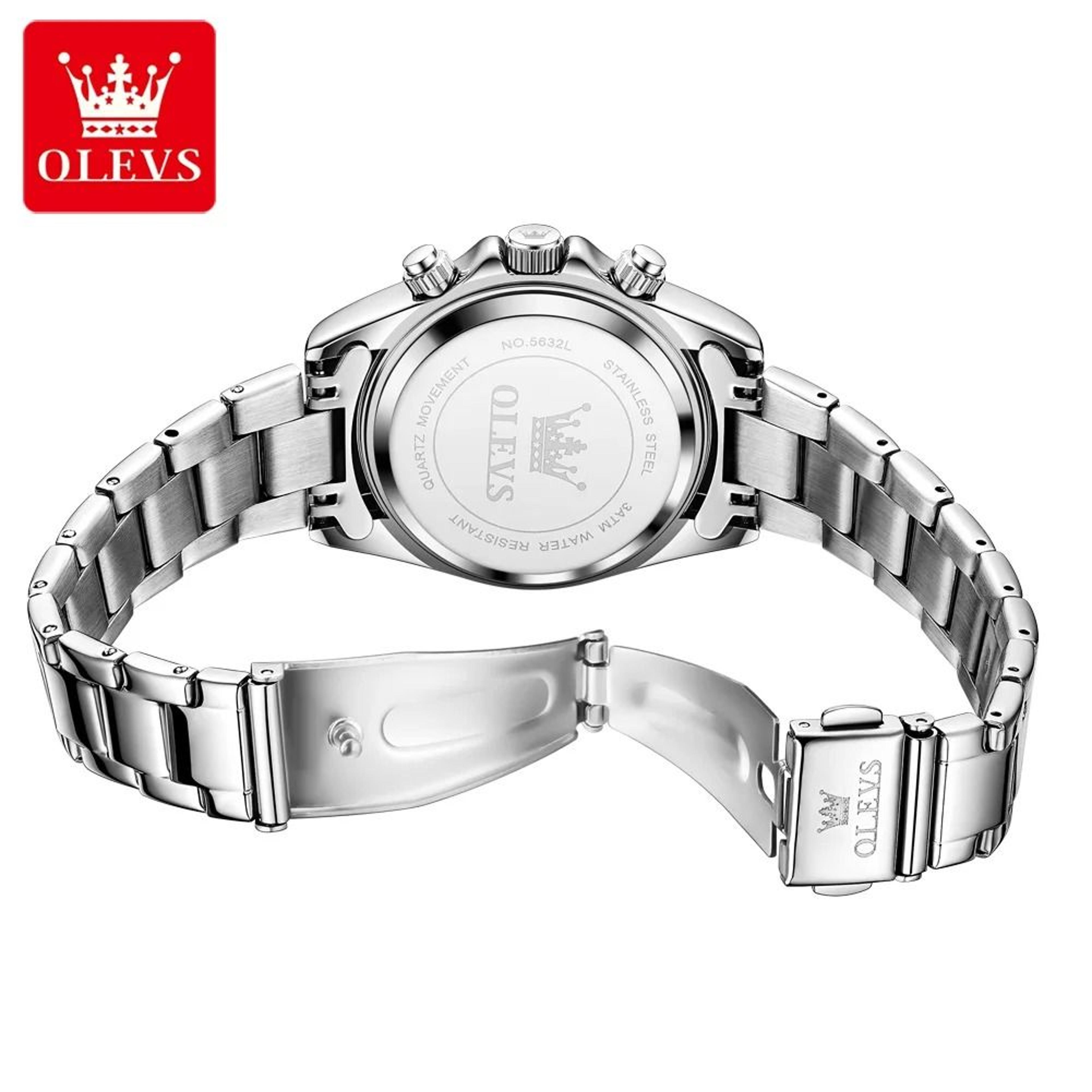 Womens Luxury Quartz Watch With Date And Luminous Display 2