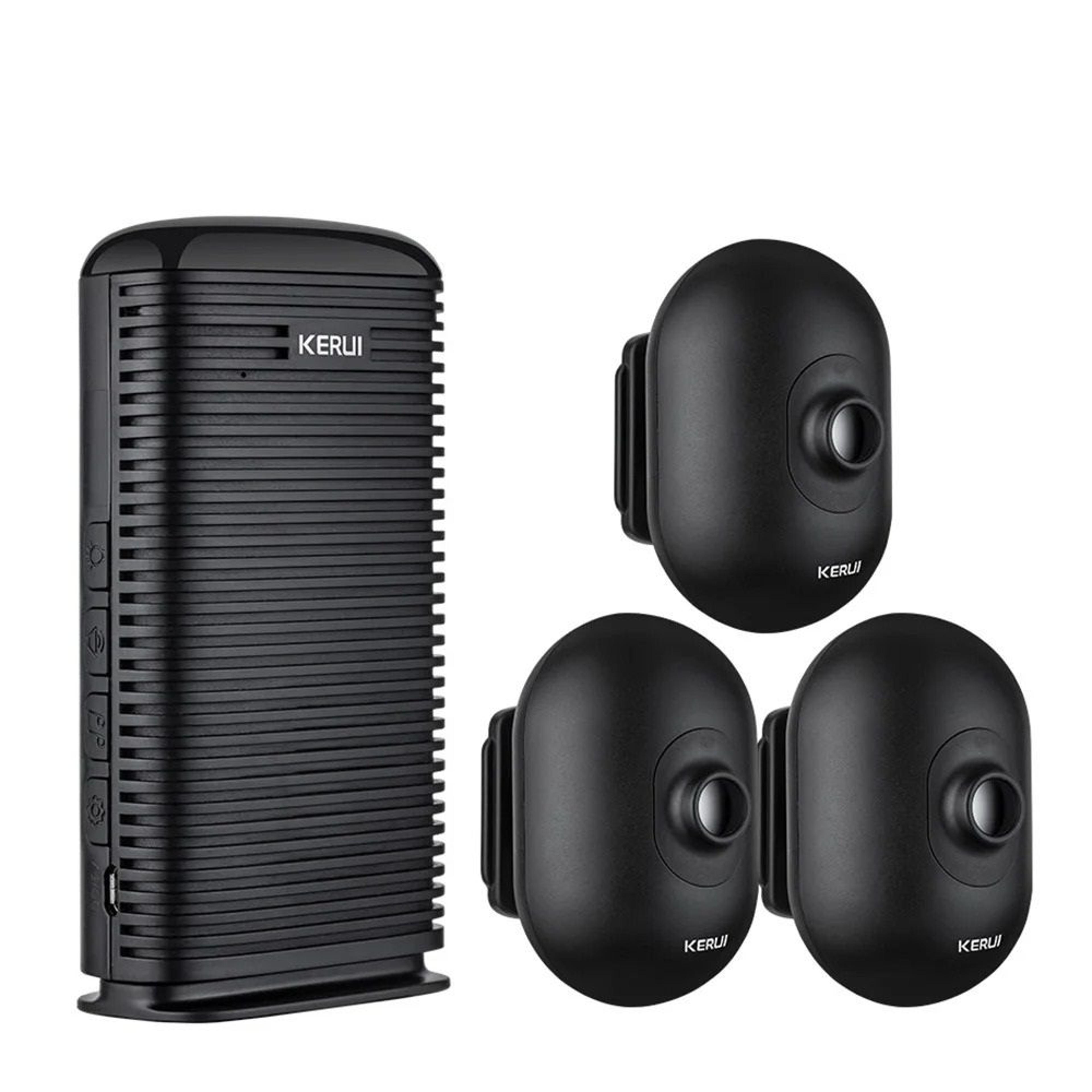 Wireless Motion Alarm Security System With Waterproof PIR Sensors For Home And Driveway 8