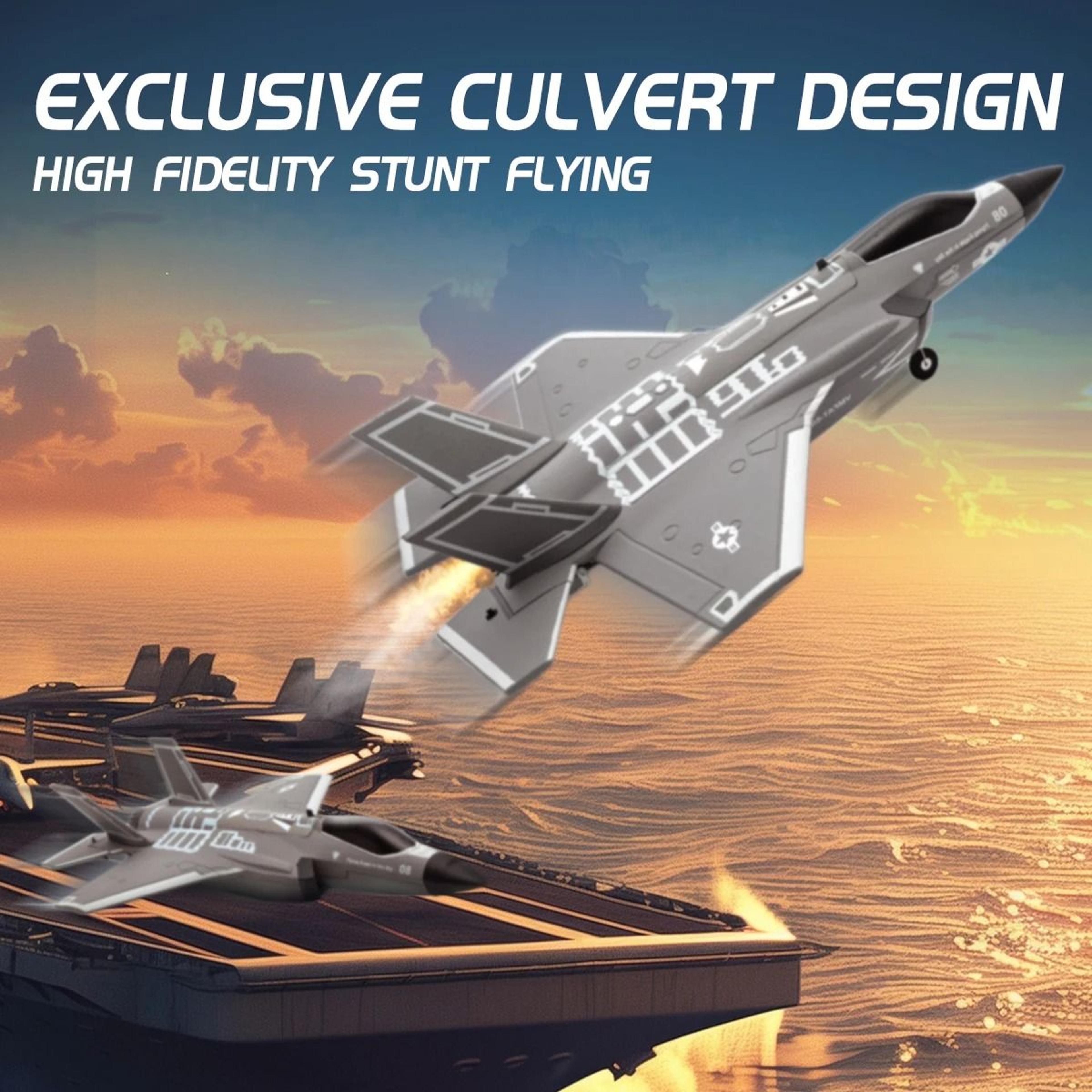 Four Channel Remote Control Fighter Jet With Brushless Motor And Fixed Wing Design 1