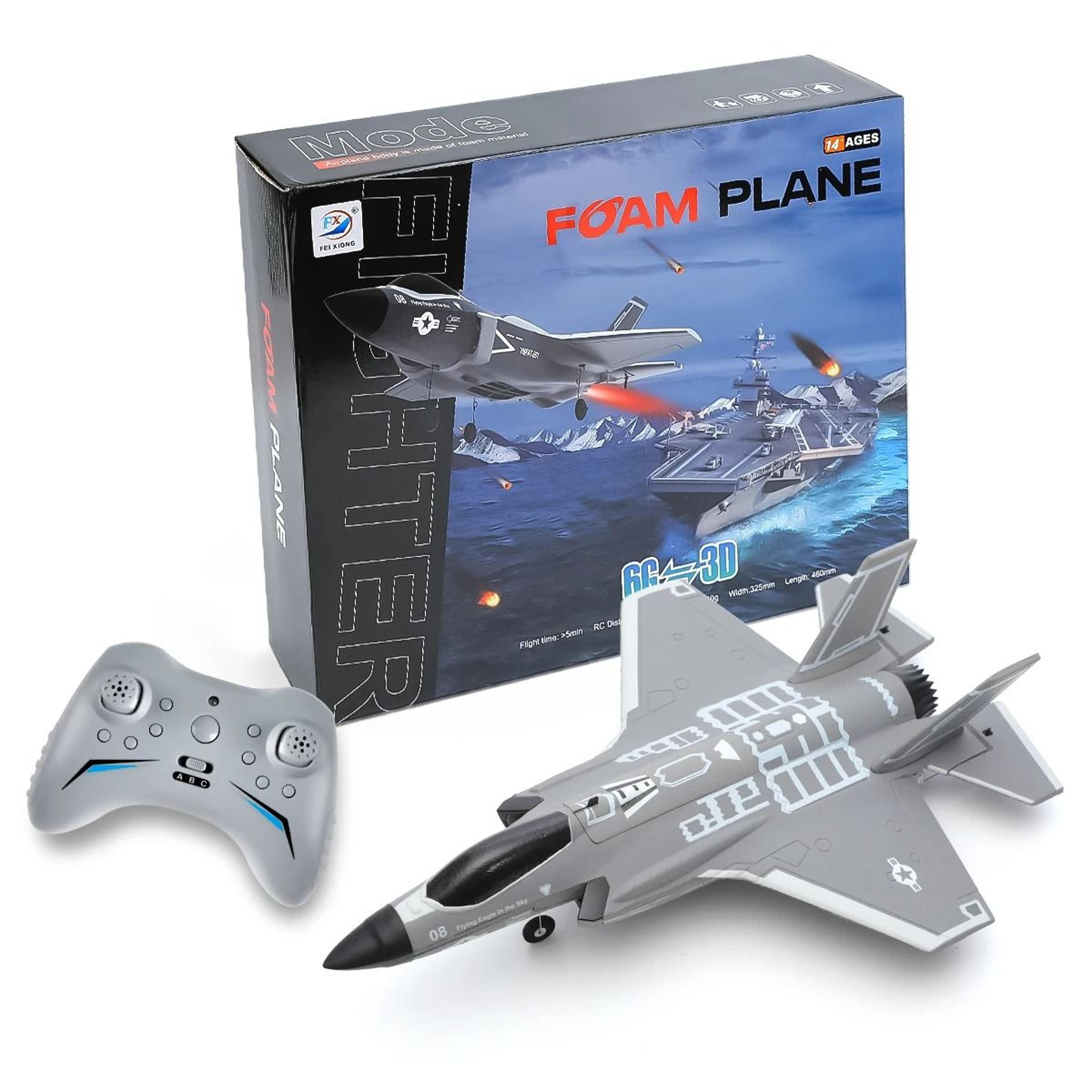 Four Channel Remote Control Fighter Jet With Brushless Motor And Fixed Wing Design 6