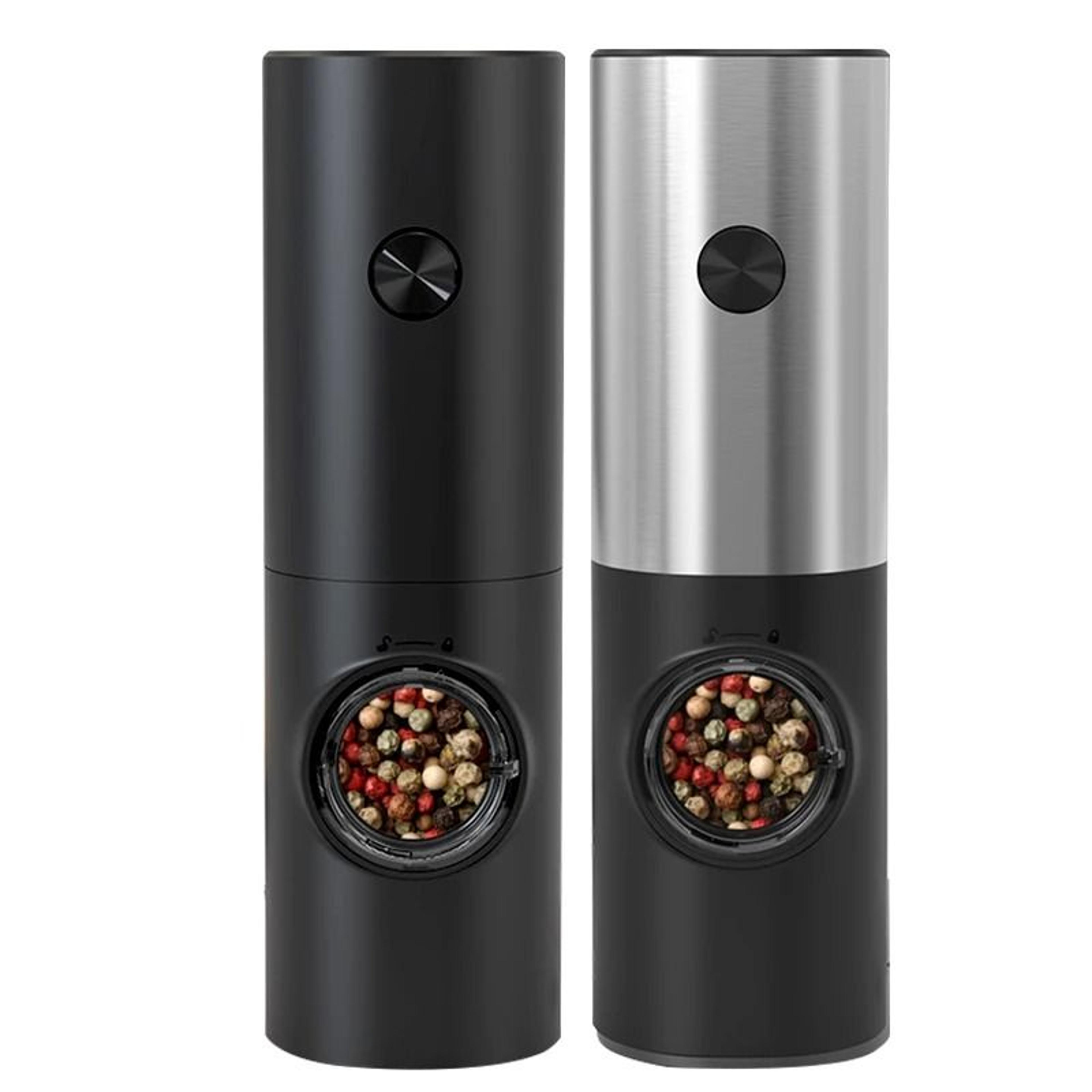Electric Automatic Salt  Pepper Grinder With LED Light And Adjustable Coarseness 10