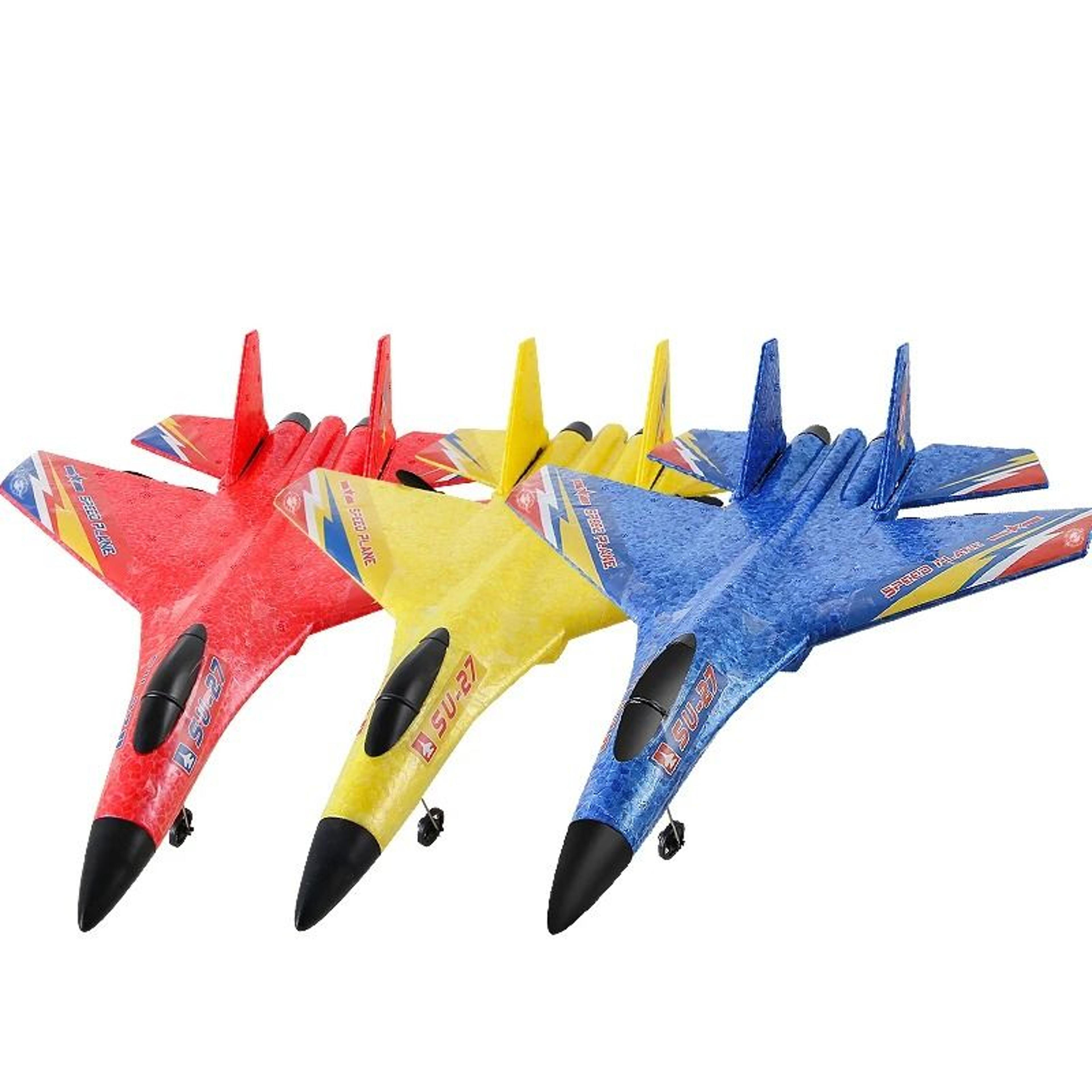 Remote Control Airplane With Gyro Stabilizer And Night Lights 1