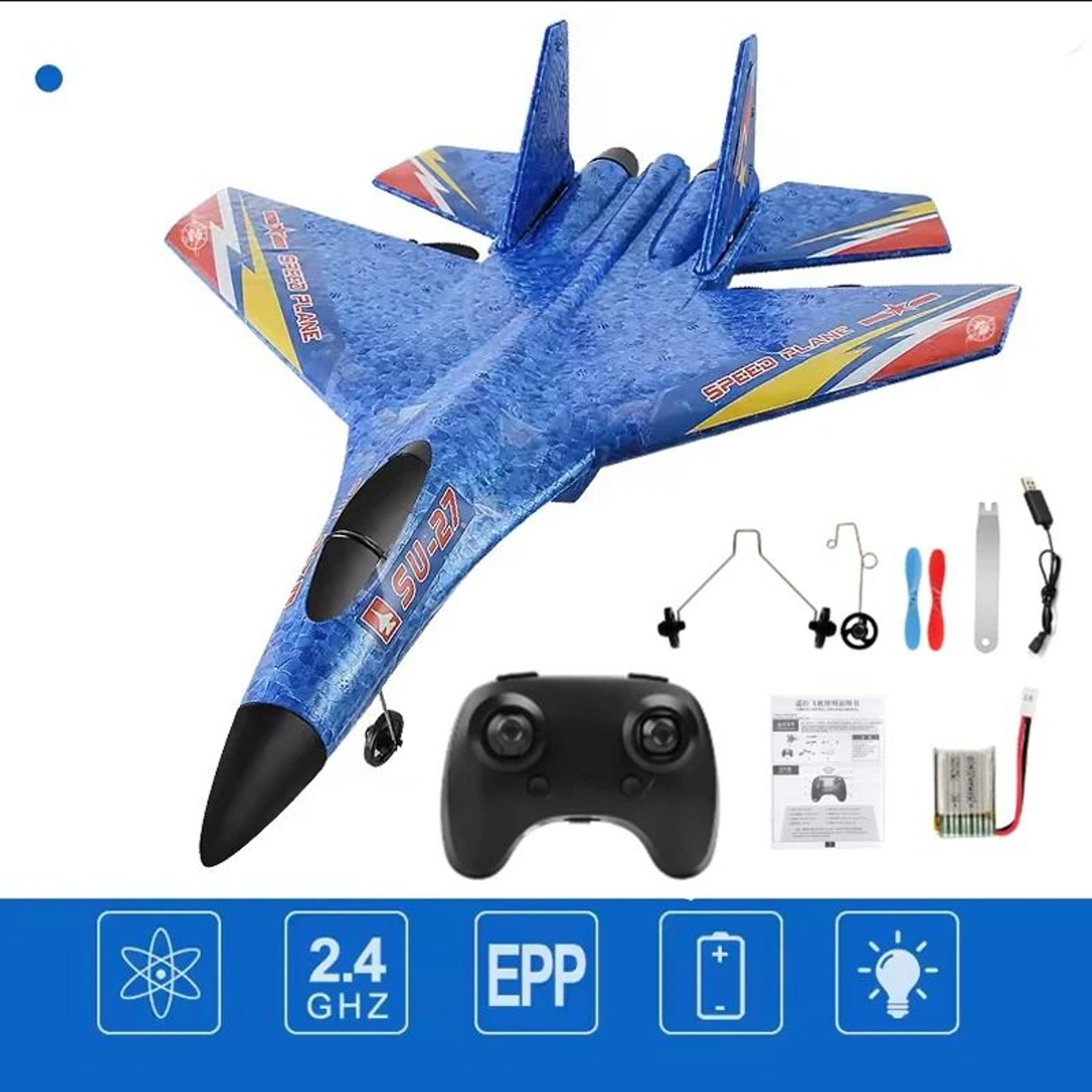 Remote Control Airplane With Gyro Stabilizer And Night Lights 6