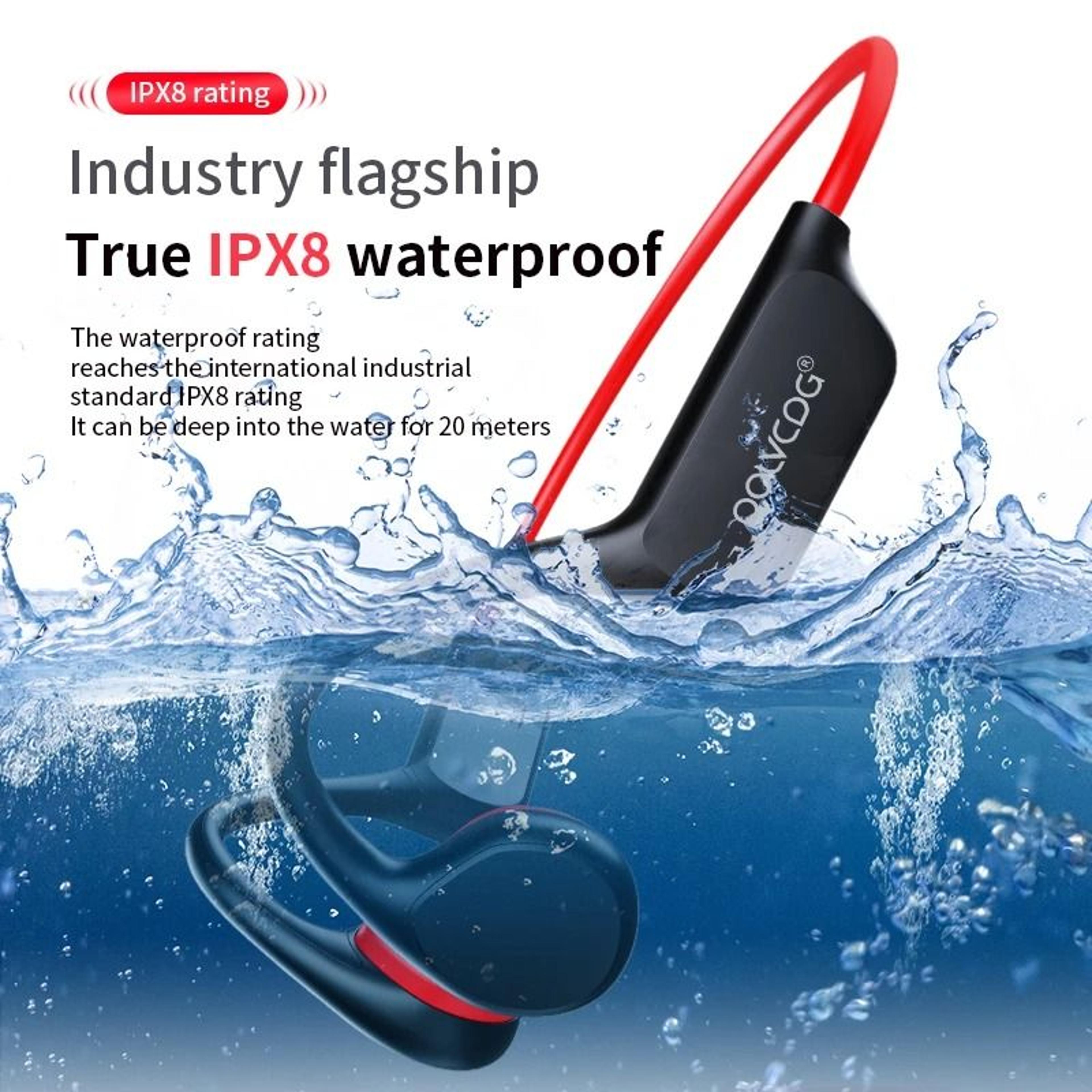 Bone Conduction Waterproof Headset With Bluetooth 53 And 32GB Storage 2