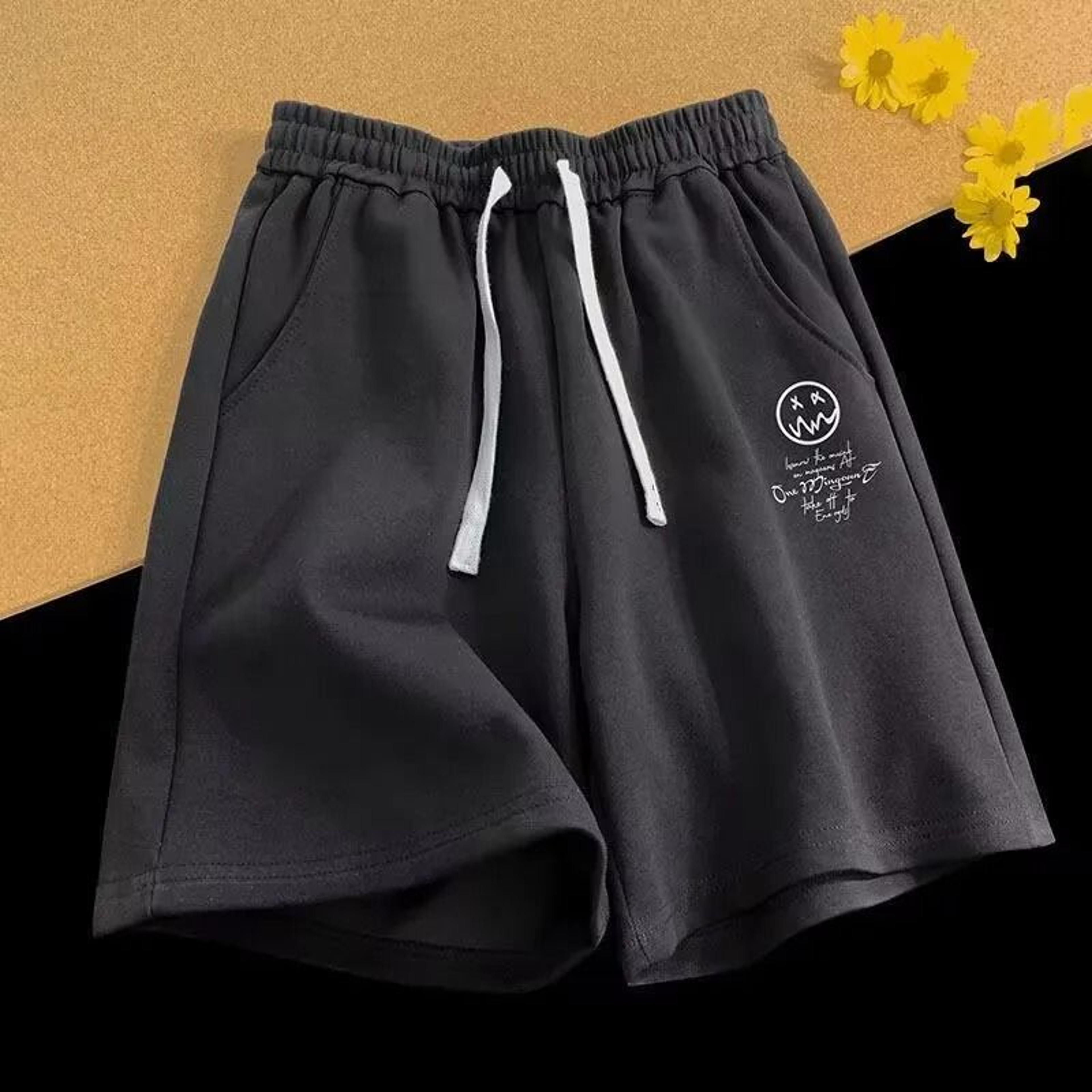 Oversized Wide Leg Sports Shorts For Men 4