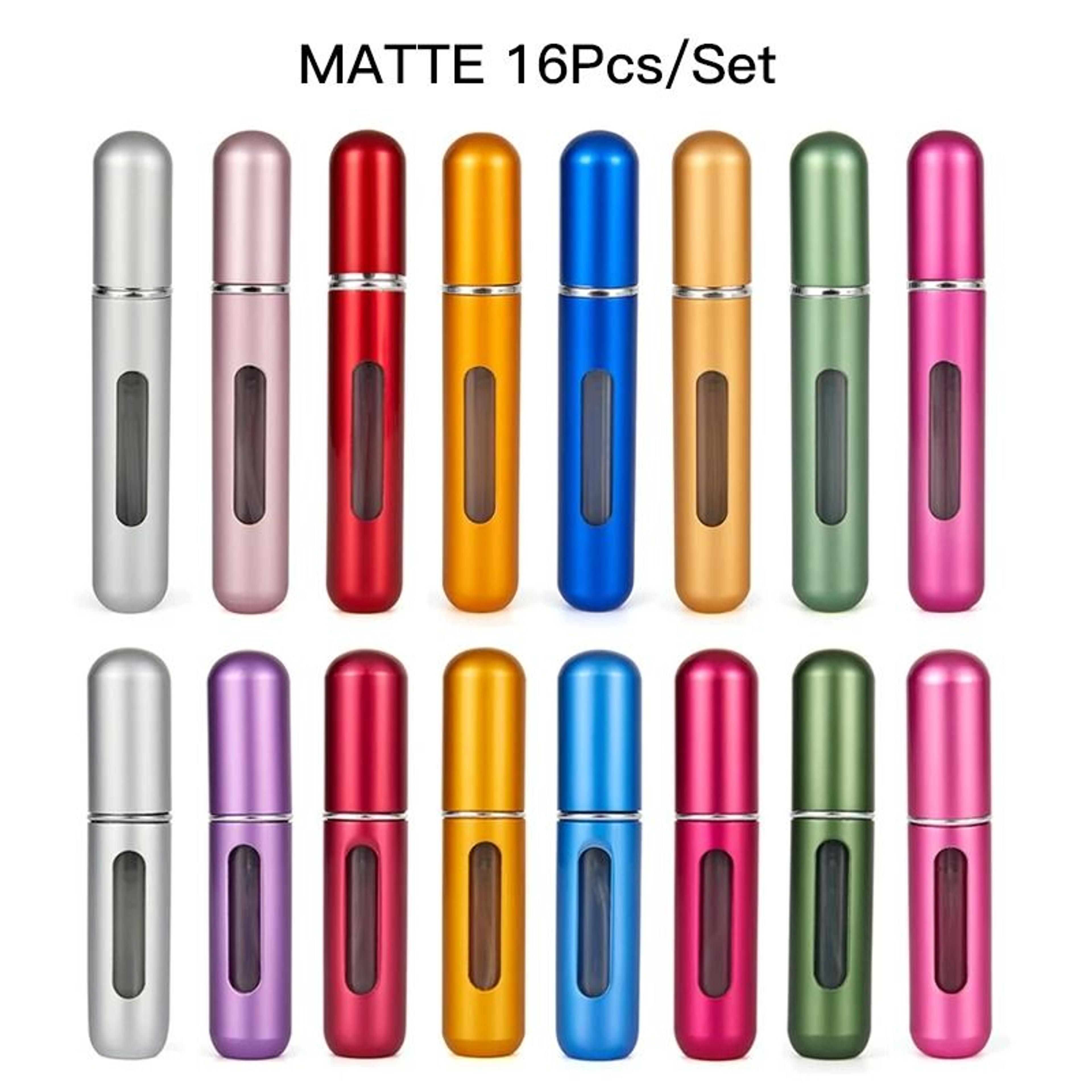 Refillable Perfume Bottle Set With Spray Pump 12