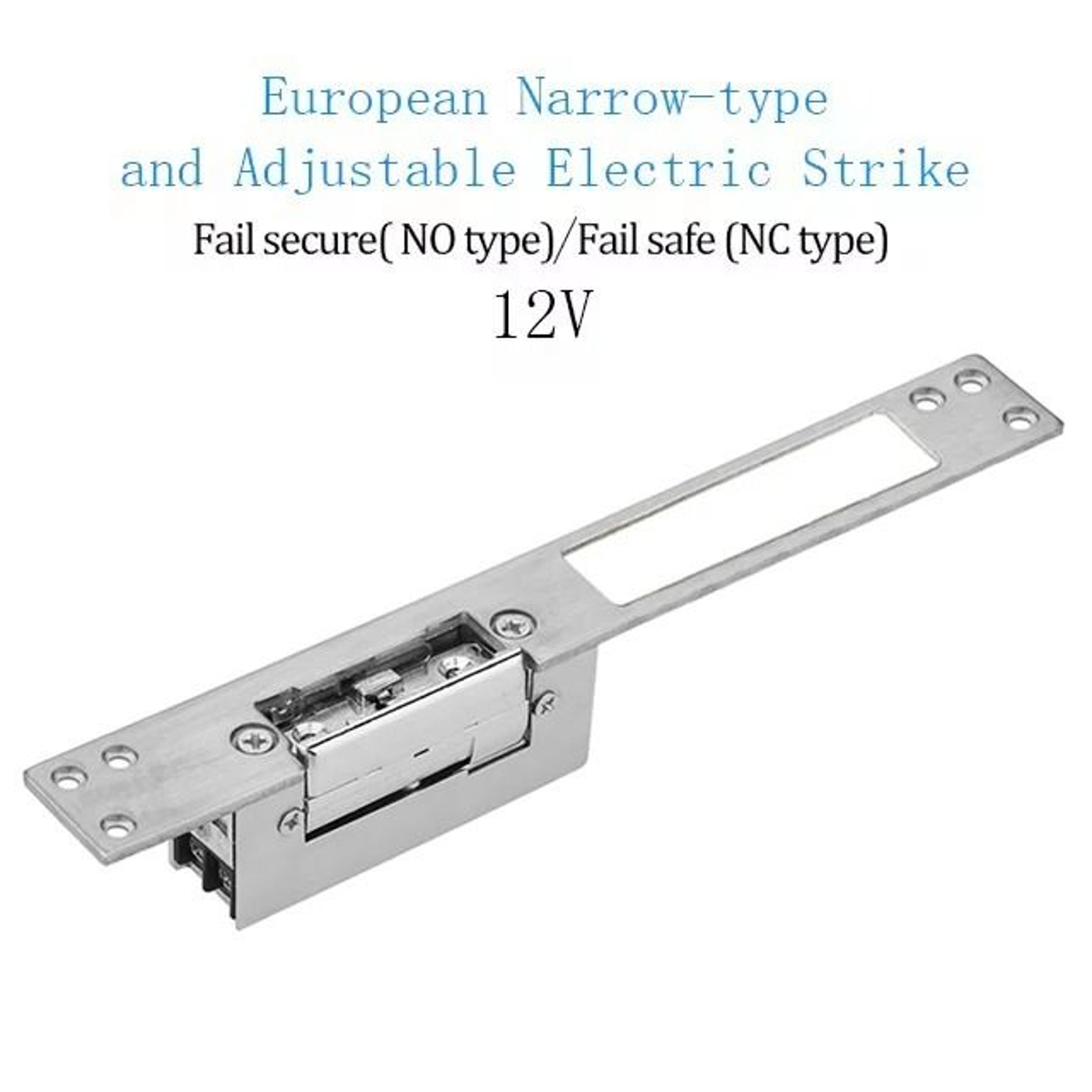 Stainless Steel Fail Secure Electric Strike Door Lock For Access Control 6