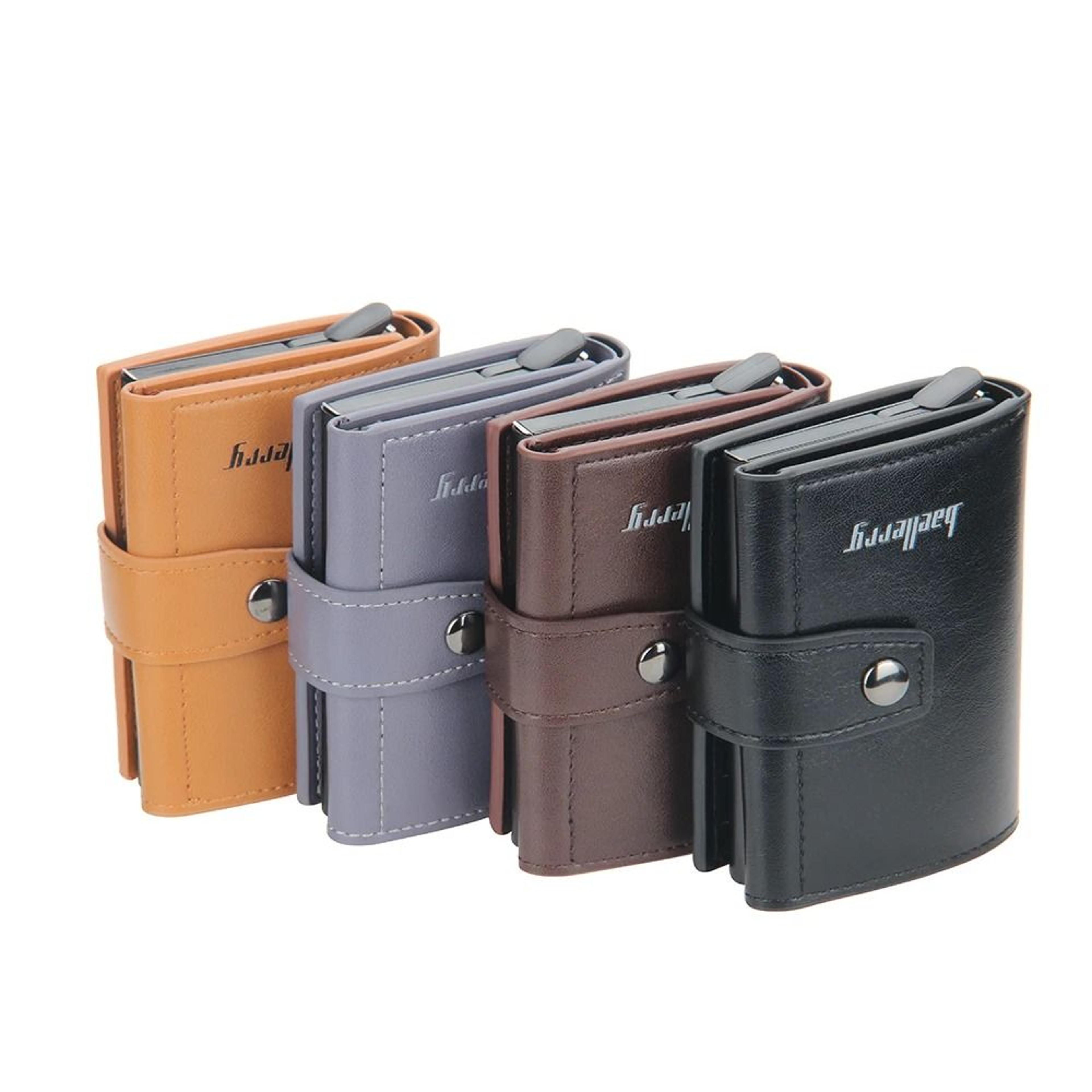 Metal RFID Blocking Credit Card Holder Wallet 5