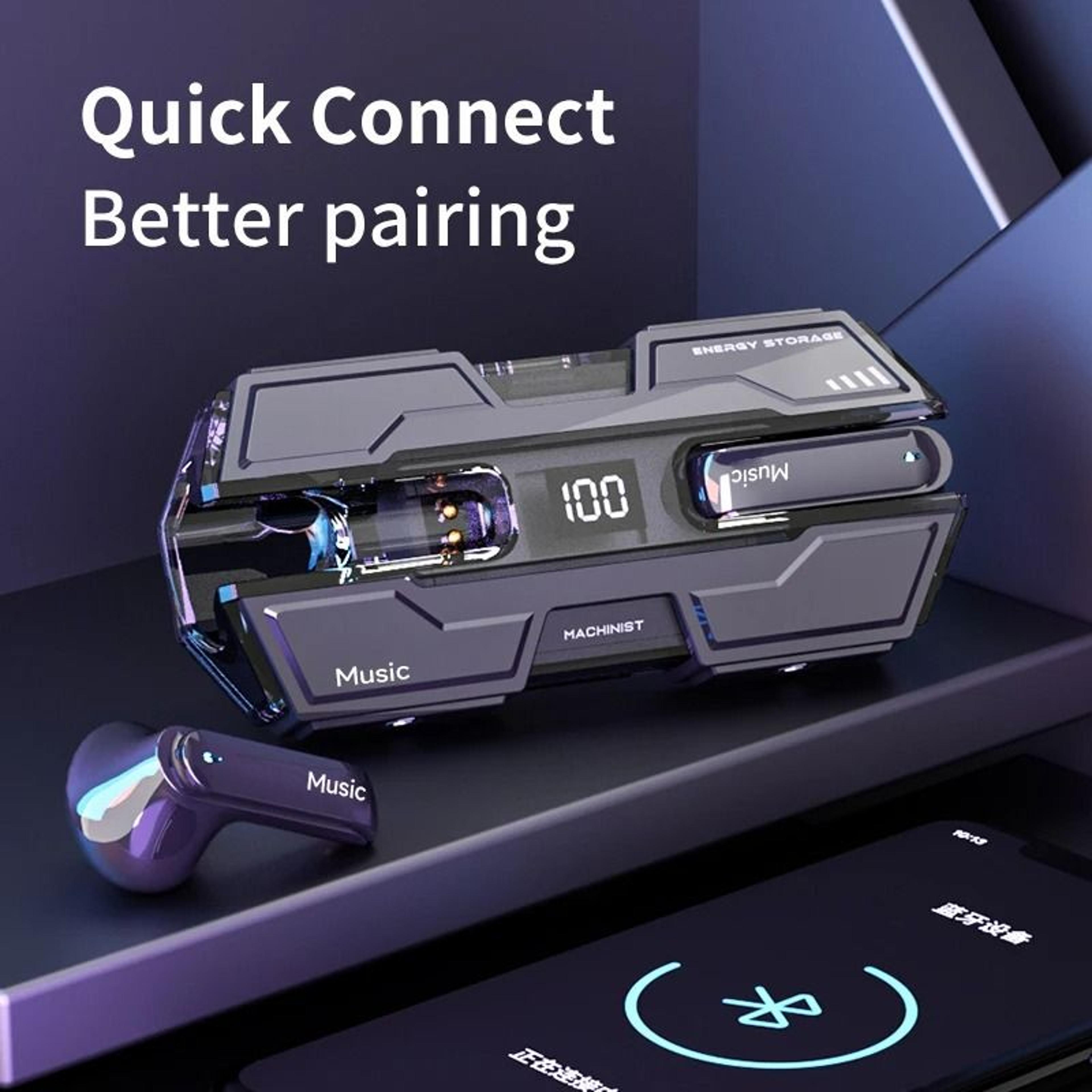 Wireless Gaming Earbuds With Touch Control And Microphone 3