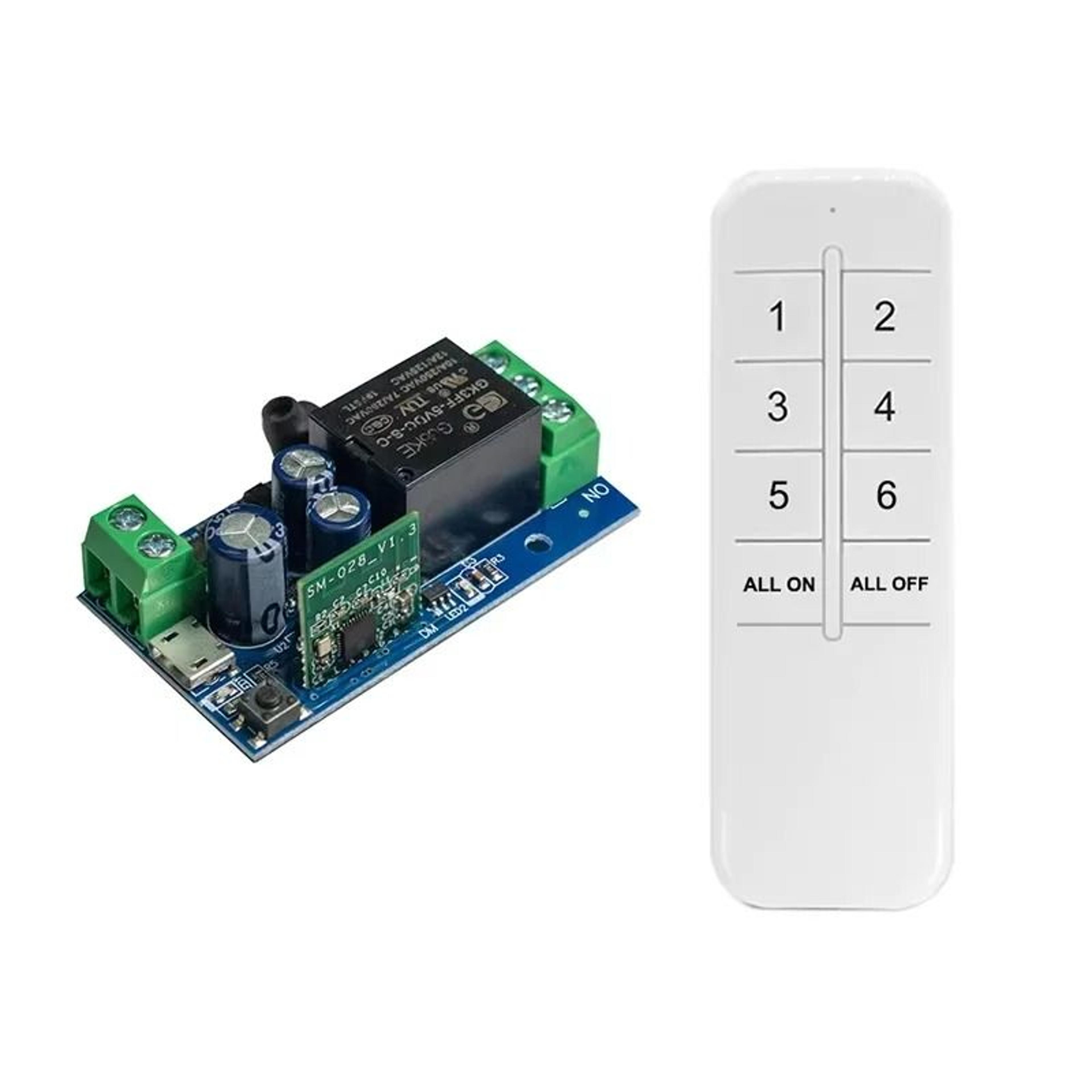 Smart WiFi Relay Switch Module With Voice And App Control 8