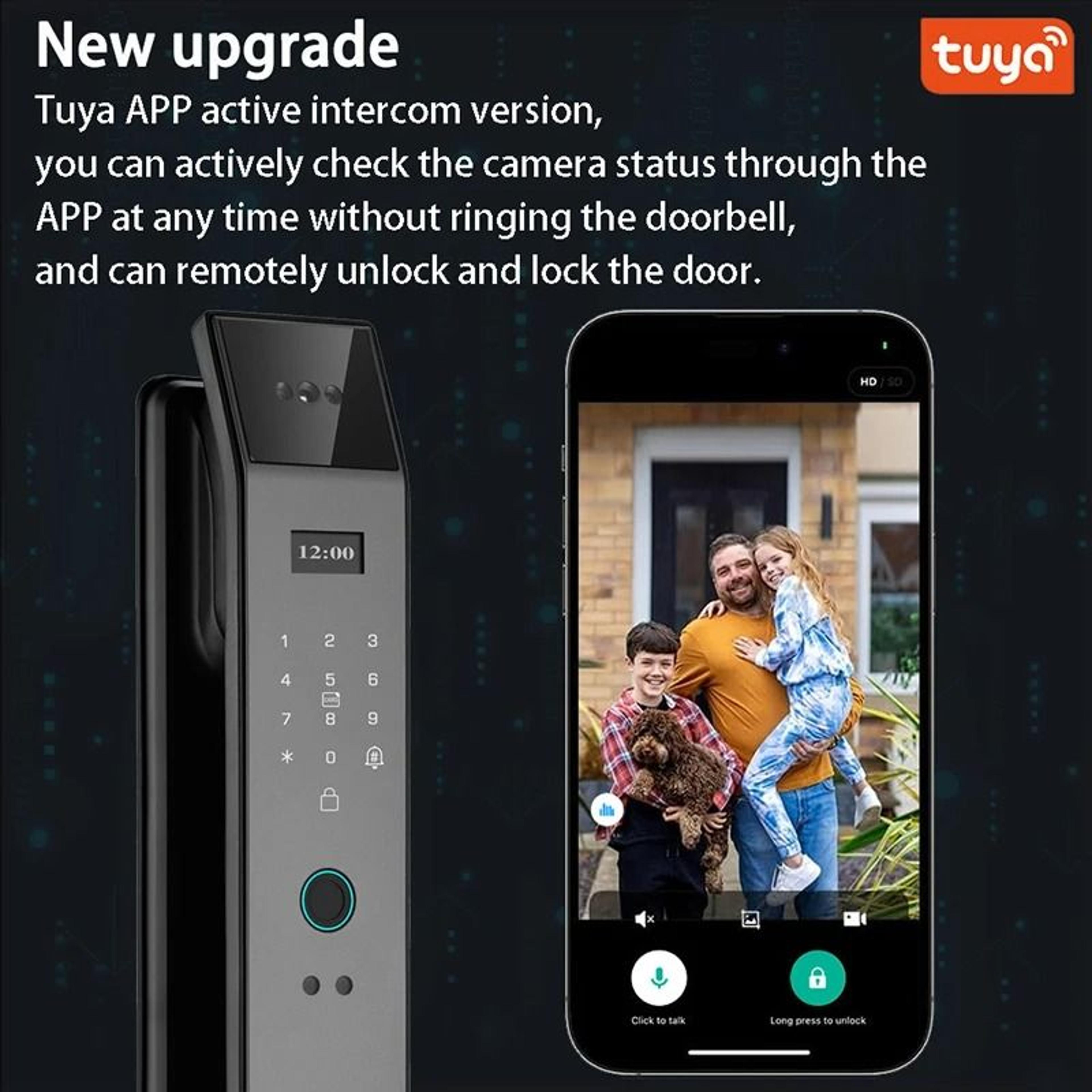 Smart Door Lock With 3D Face Recognition And Fingerprint Access 2