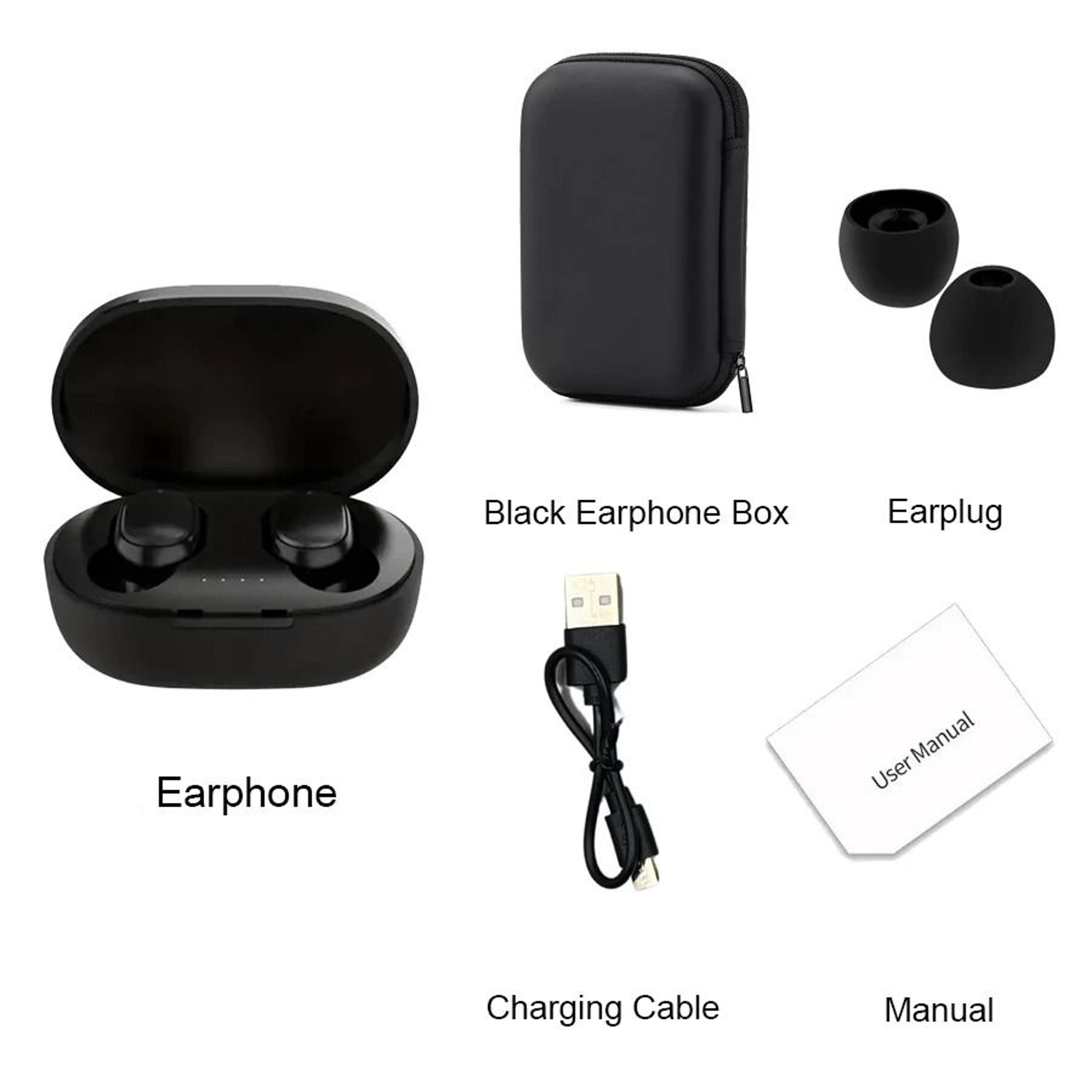Wireless Bluetooth Earbuds With Noise Cancelling And Charging Case 16