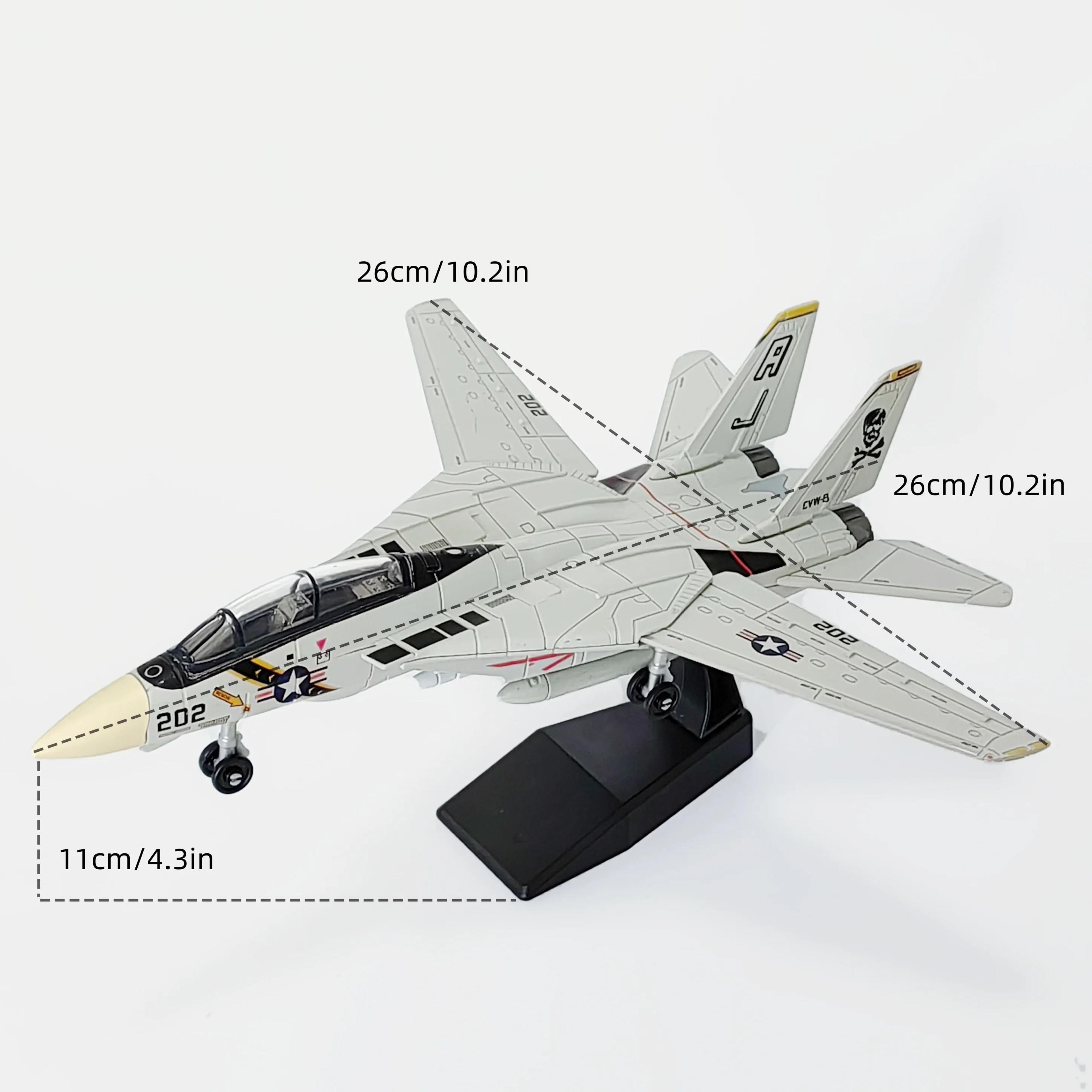 1 72 Scale Fighter Jet Model With Display Stand 1