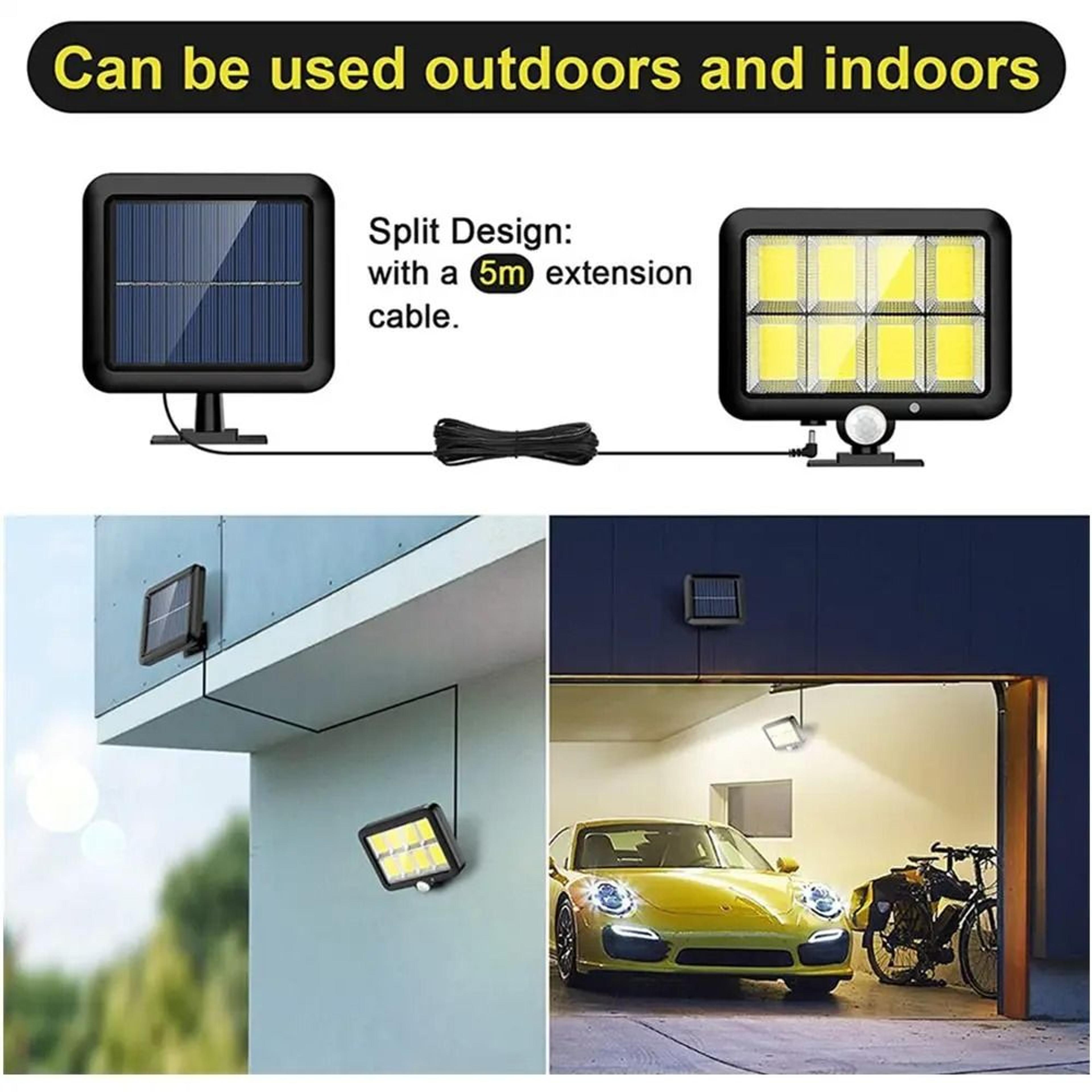 160 LED Solar Wall Lamp For Outdoor Garden And Security Lighting 3