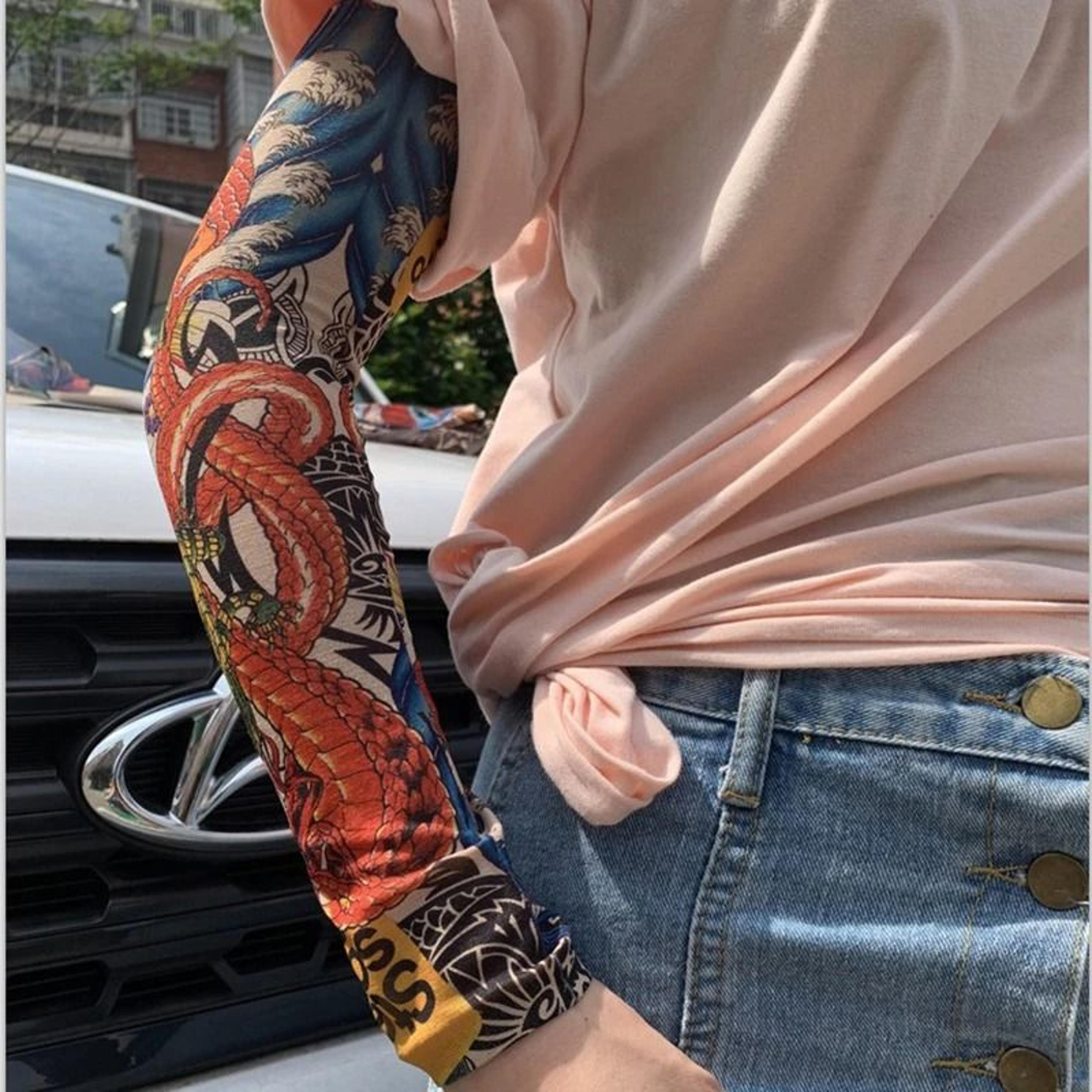 6 Piece Tattoo Arm Sleeve Set For Men And Women 3