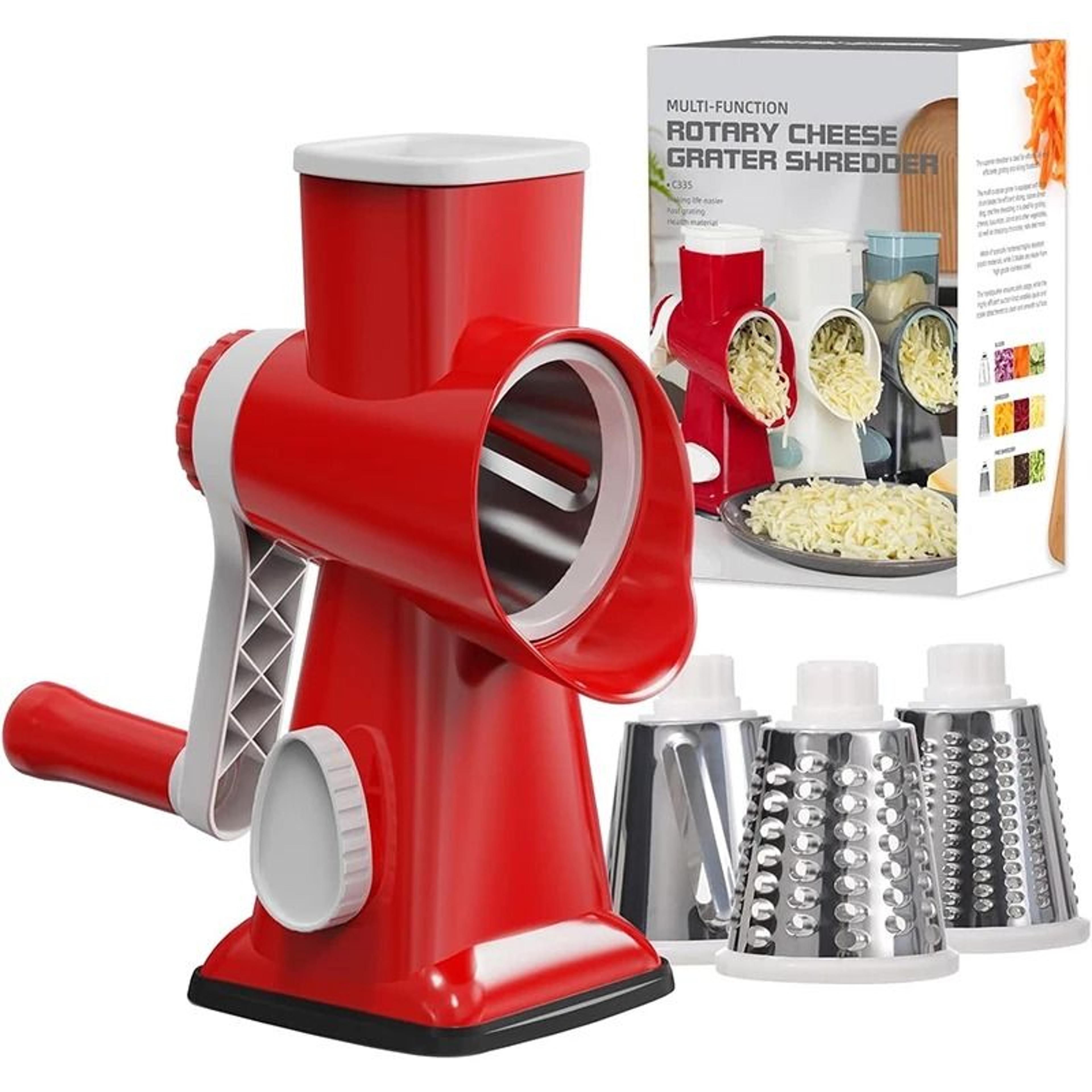 3 In 1 Rotary Cheese And Vegetable Grater 6