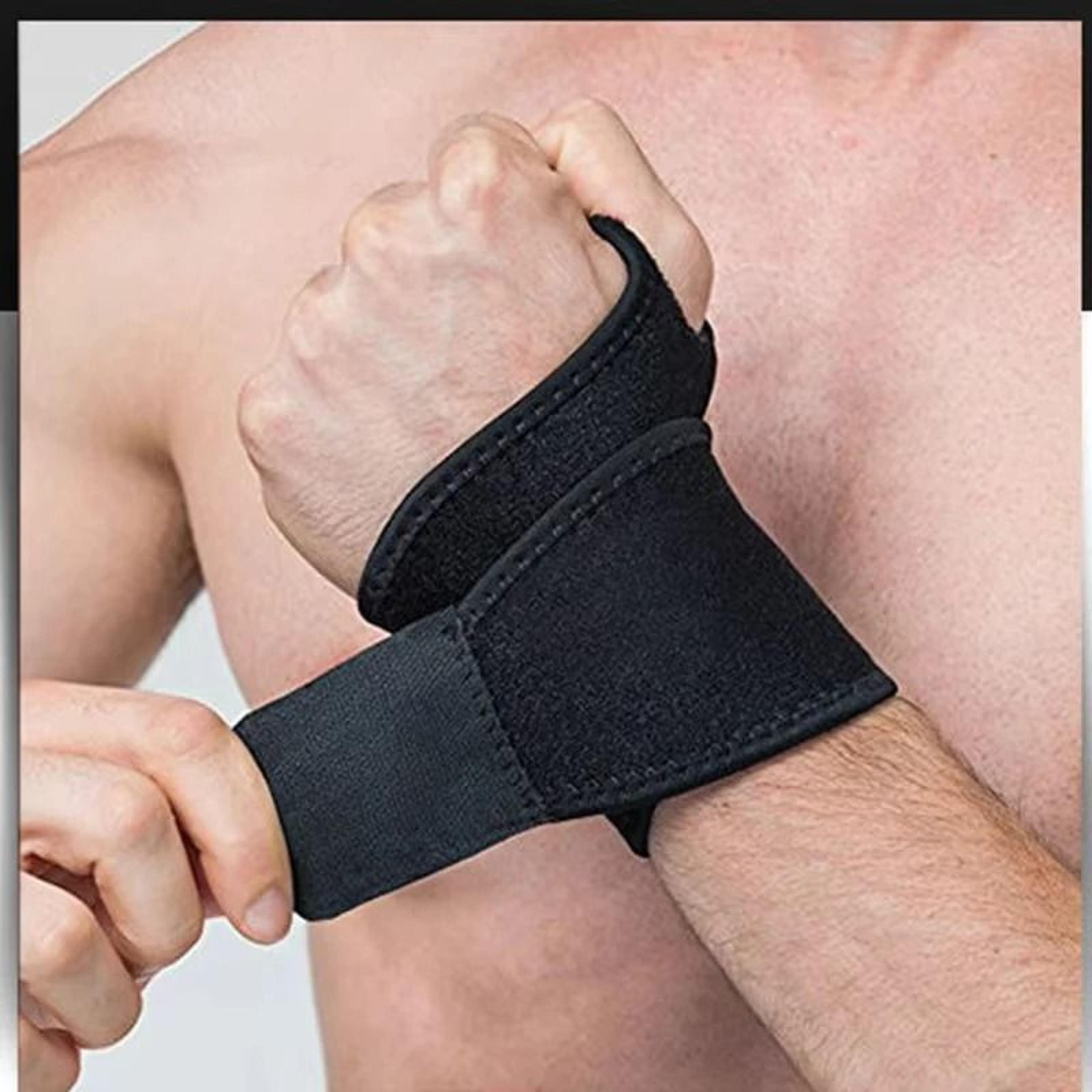 adjustable wrist support brace for carpal tunnel pain relief