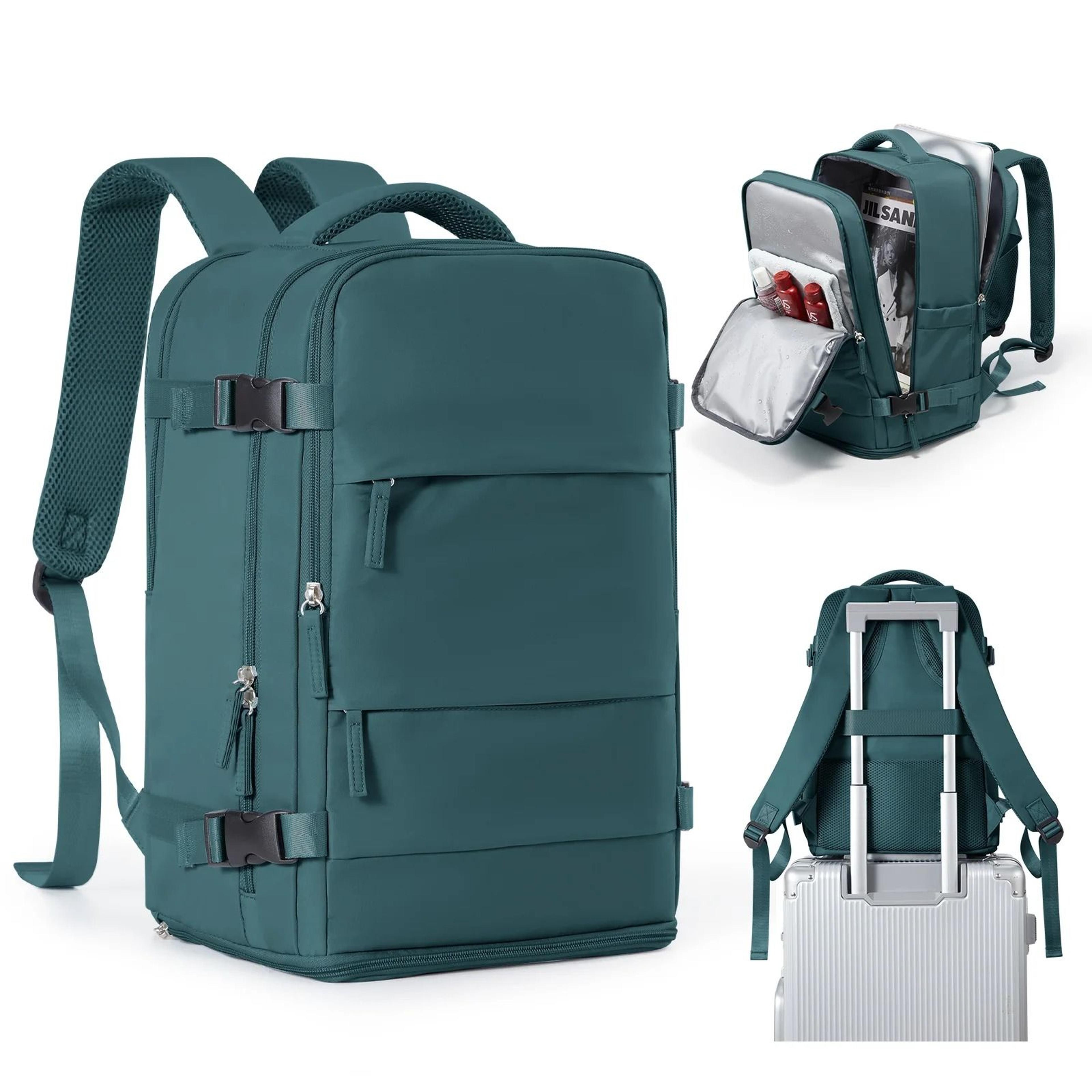Compact Travel Laptop Backpack Cabin Size 8