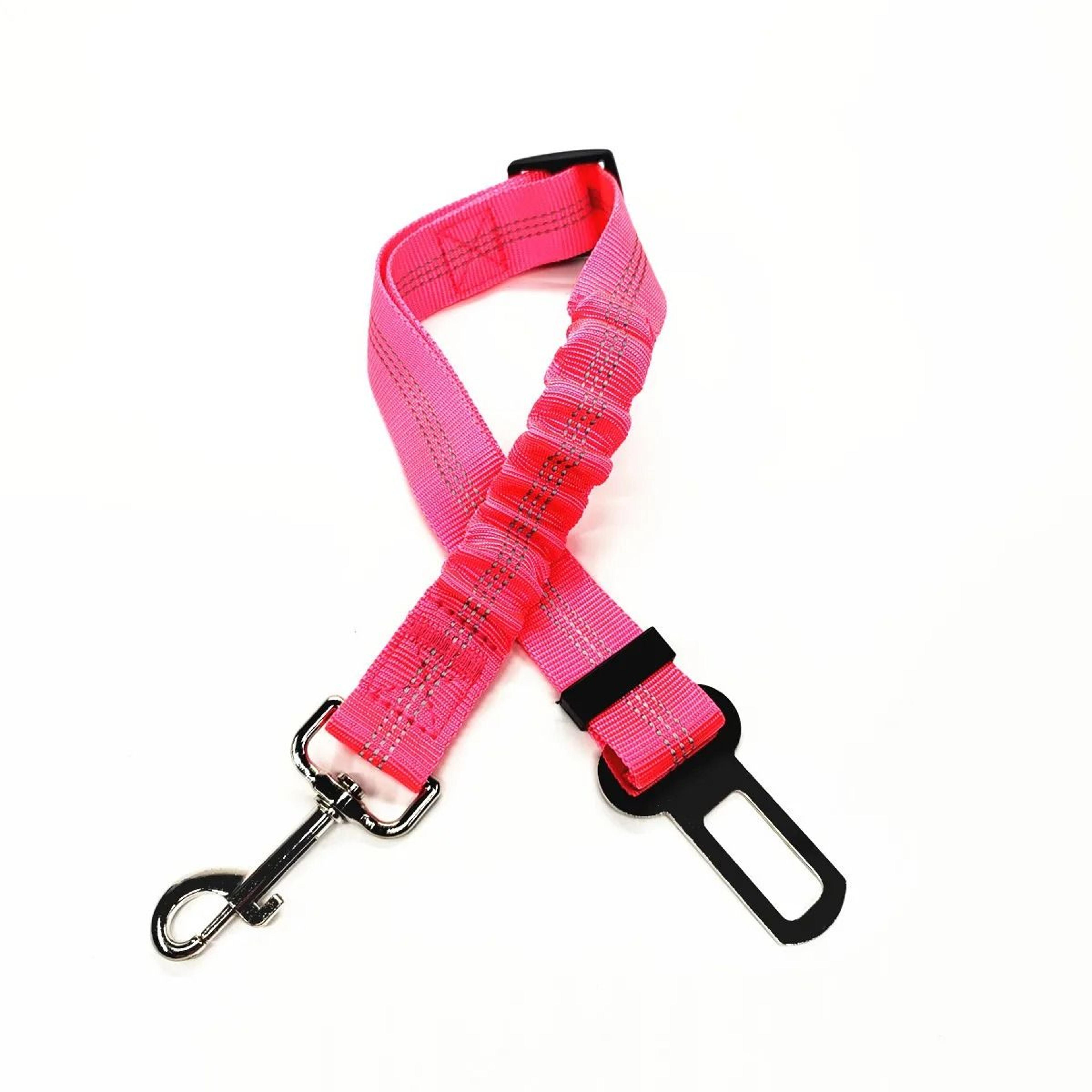 Adjustable Reflective Dog Seat Belt Harness For Car Travel 14