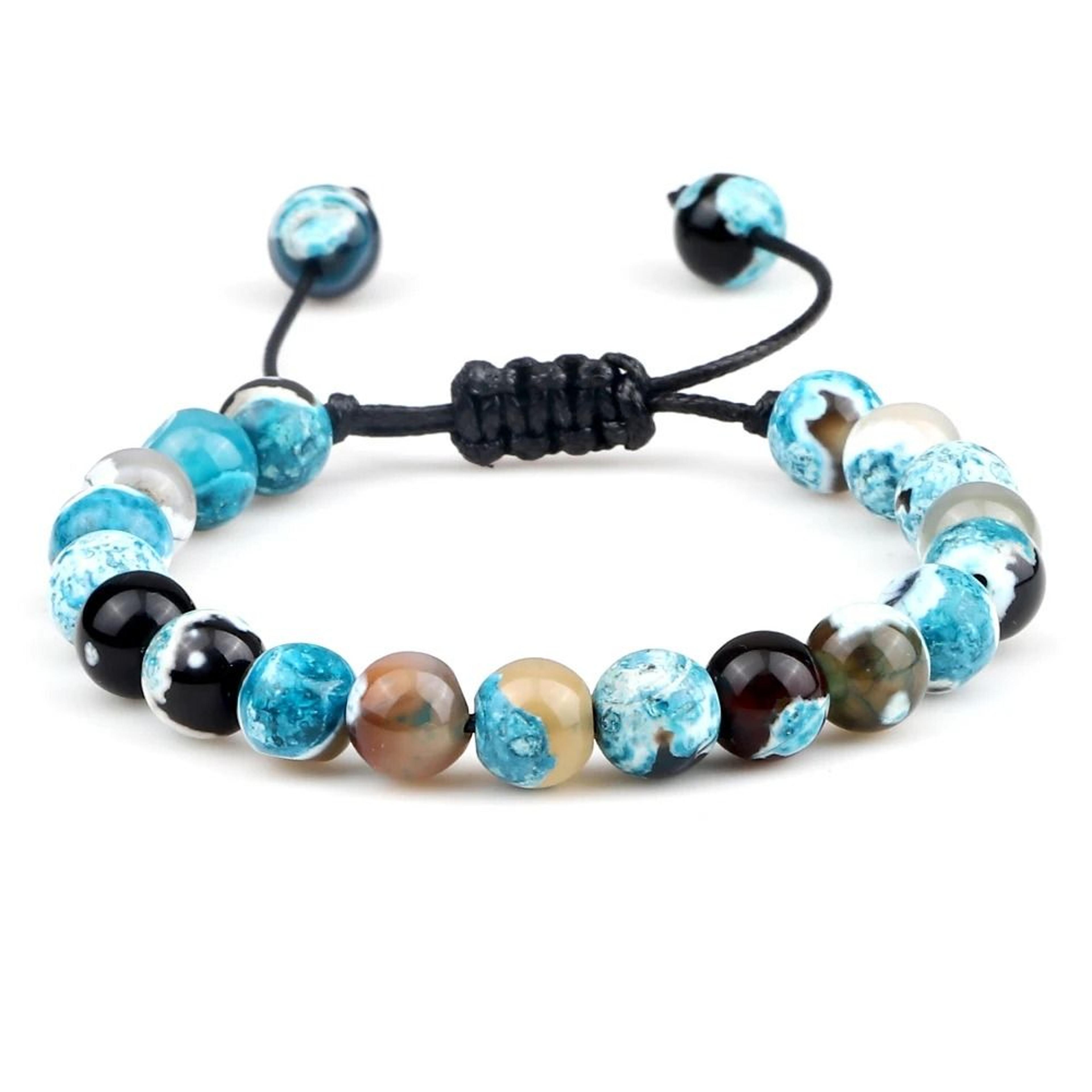 Adjustable Tiger Eye Stone Bracelet For Men And Women 13