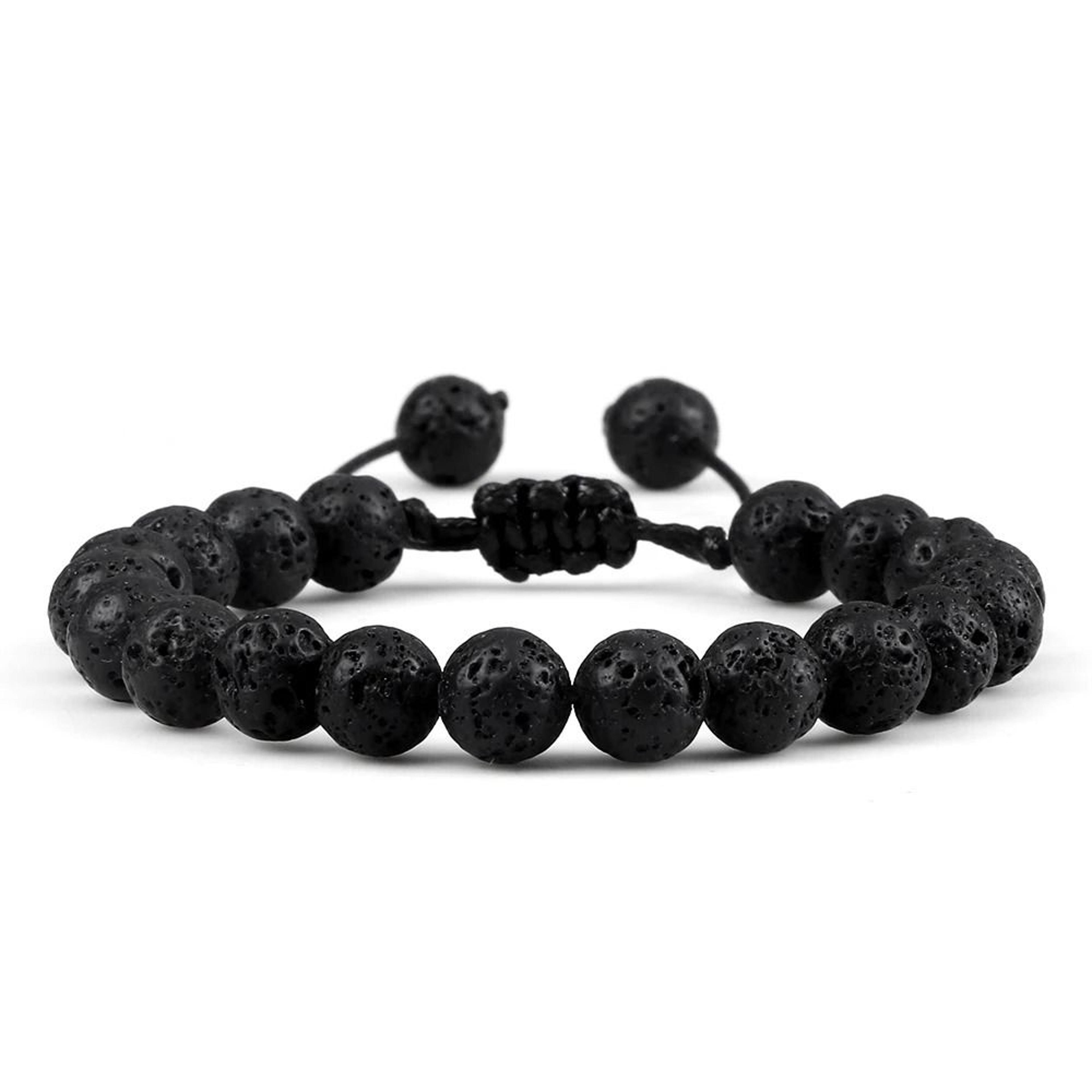 Adjustable Tiger Eye Stone Bracelet For Men And Women 16