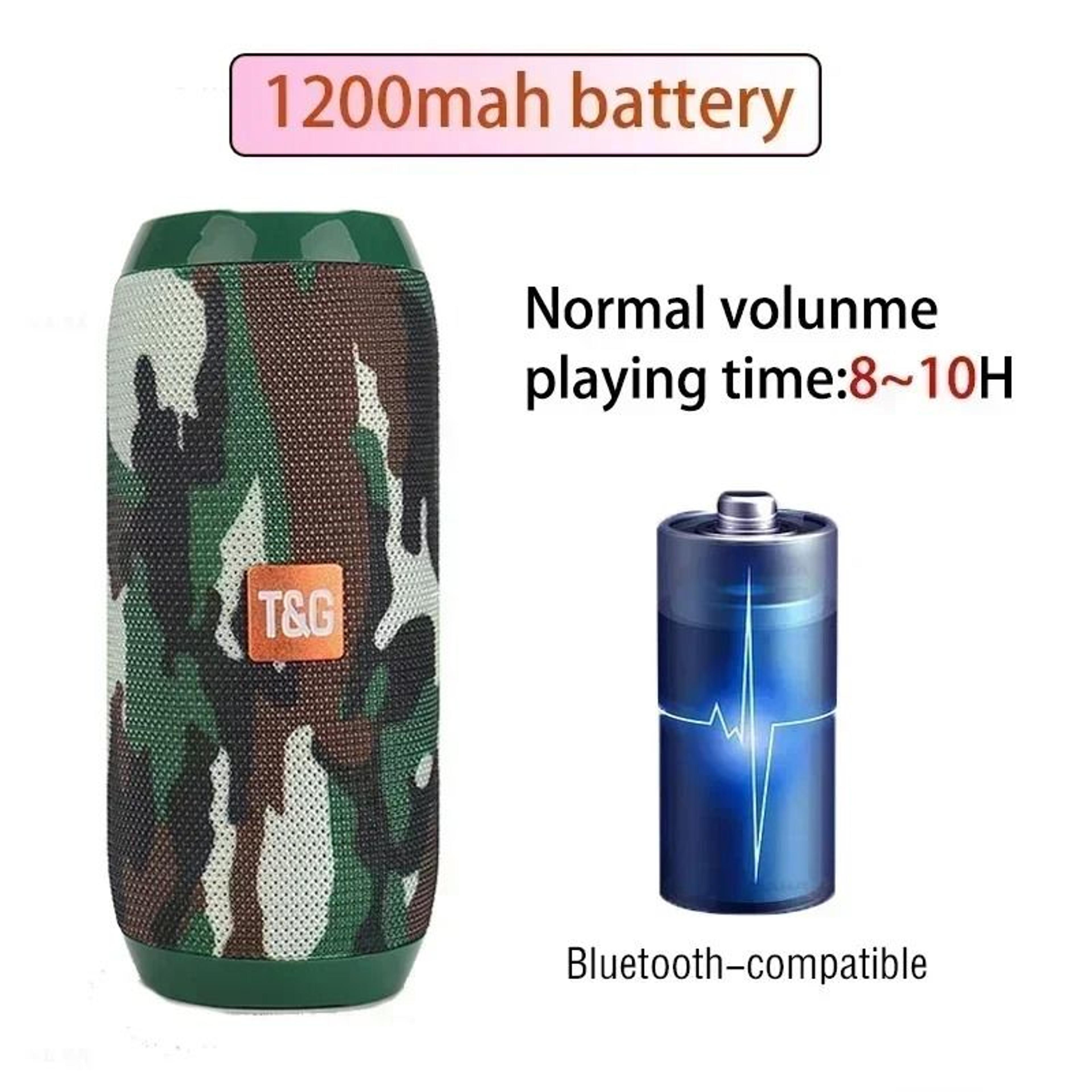 Portable Waterproof Bluetooth Speaker With FM And TF Card 1