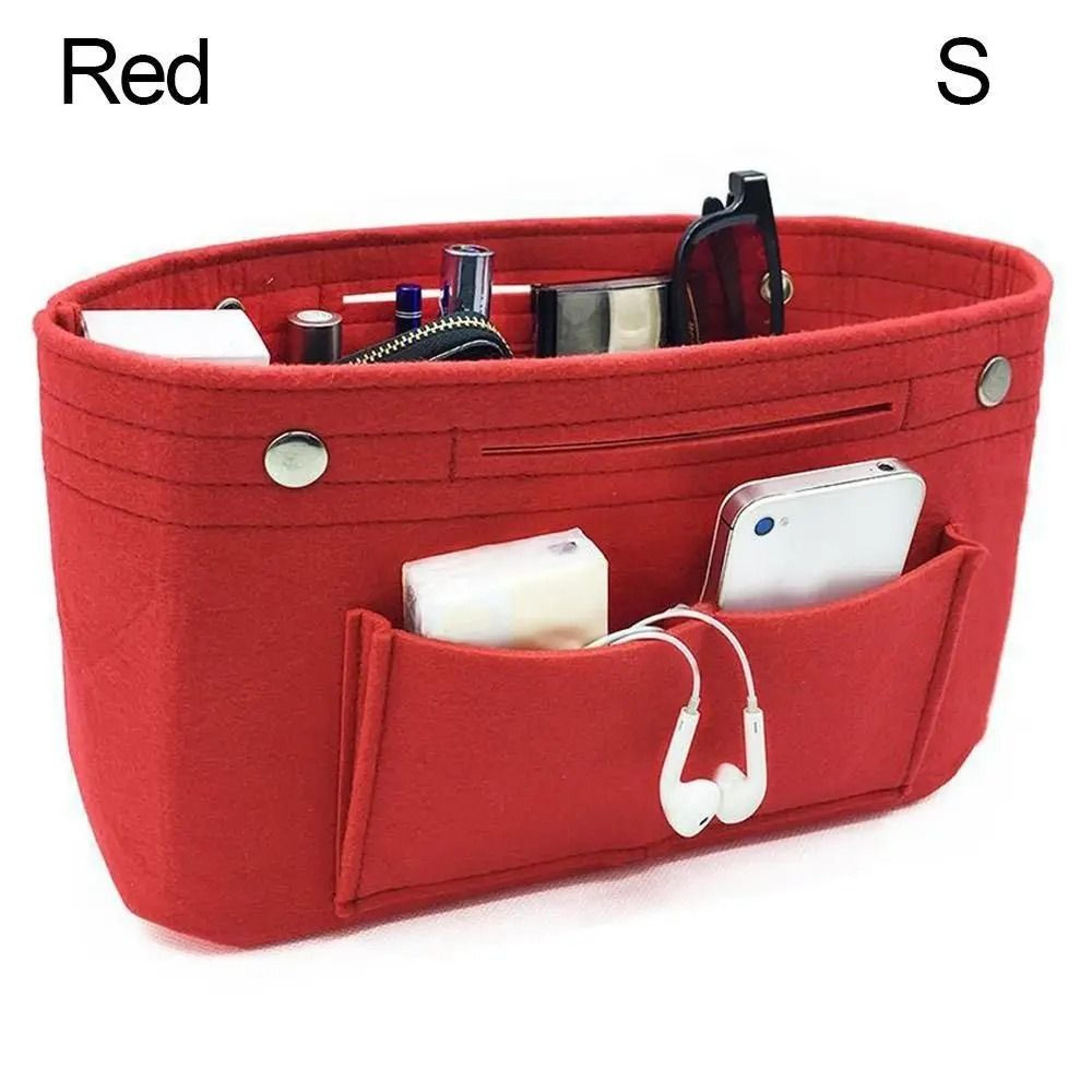 Elegant Felt Handbag Organizer For Women Travel Bag Insert And Purse Liner 7