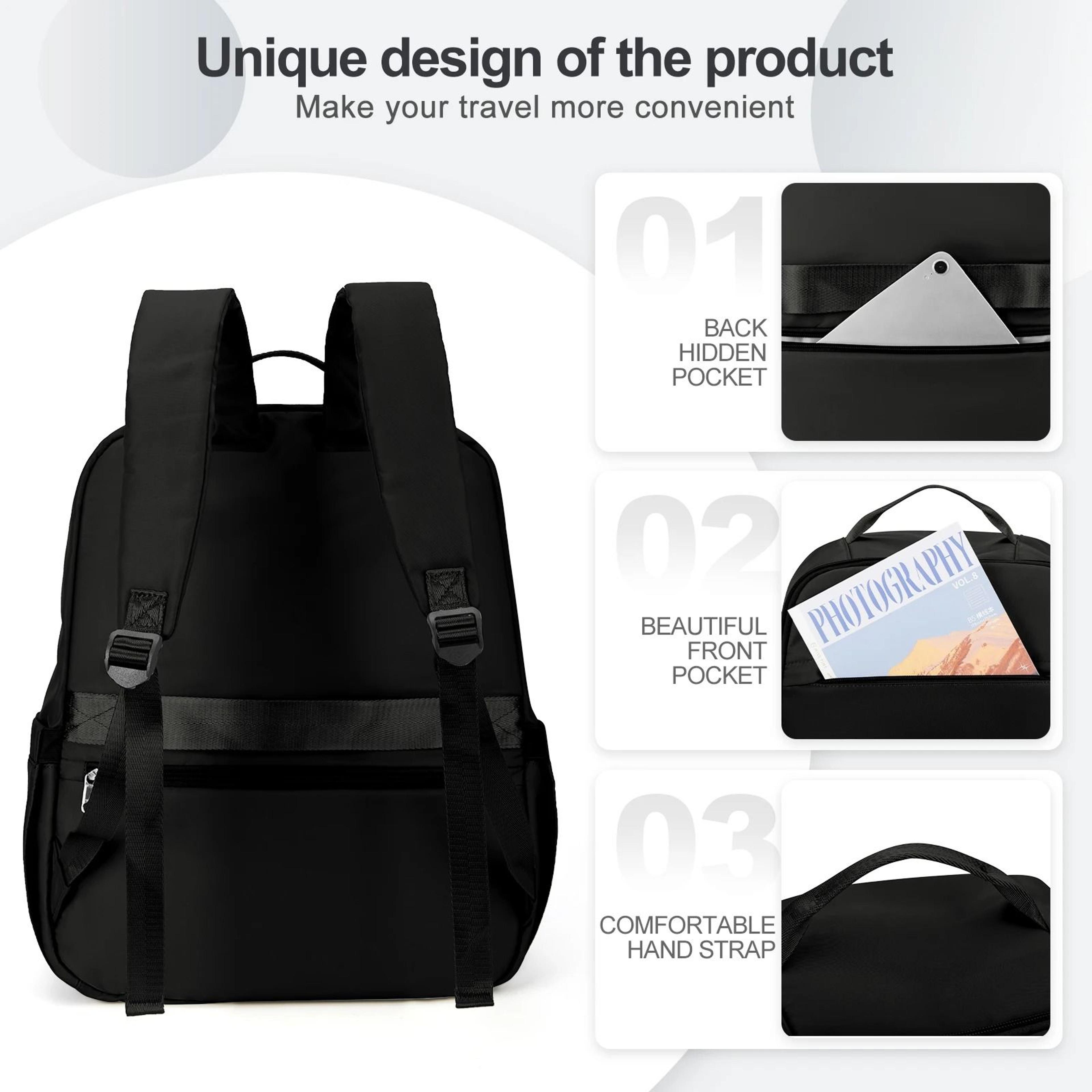 Compact Travel Backpack With Laptop Compartment And Cabin Size Design 5