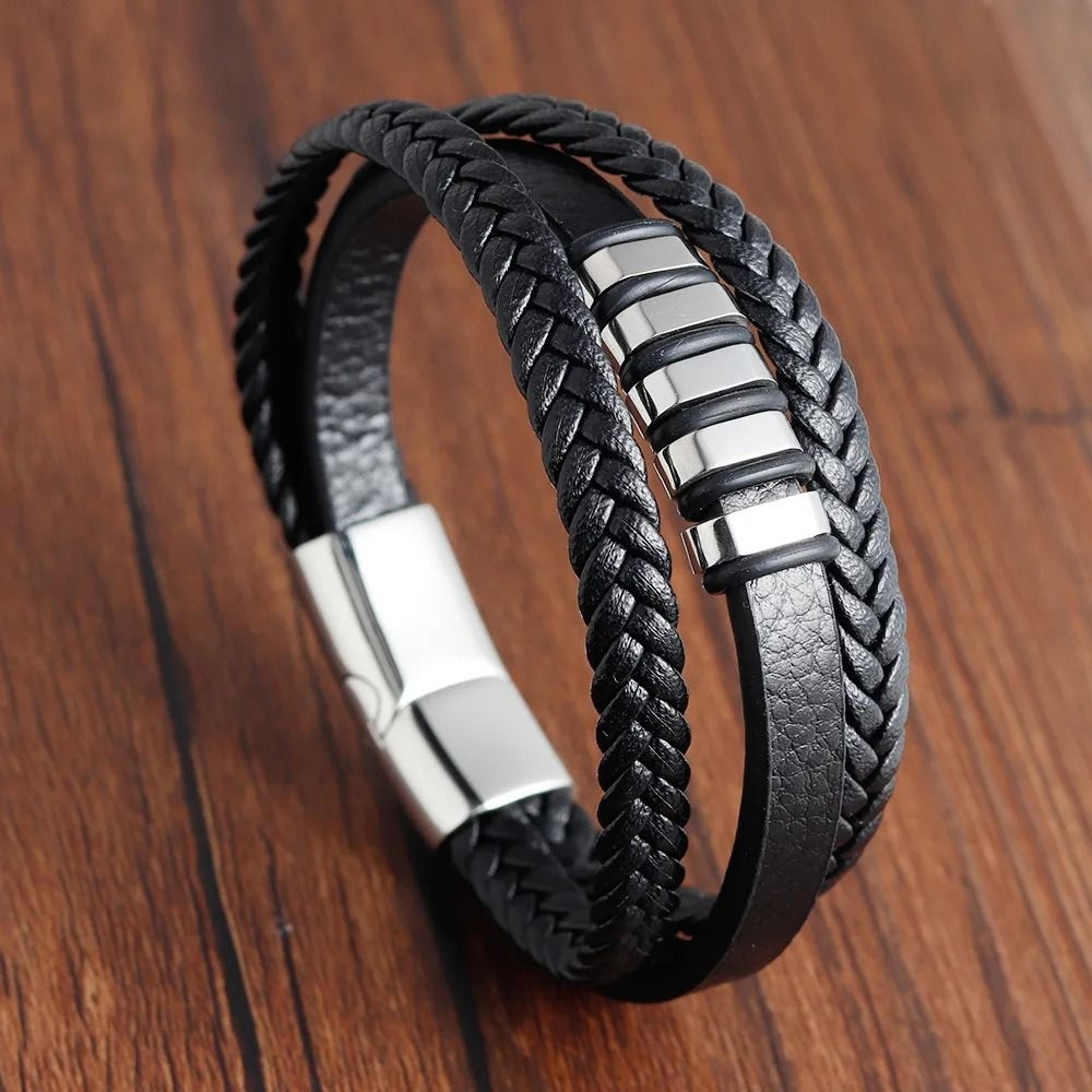 Braided Rope Bracelet With Magnetic Clasp 6