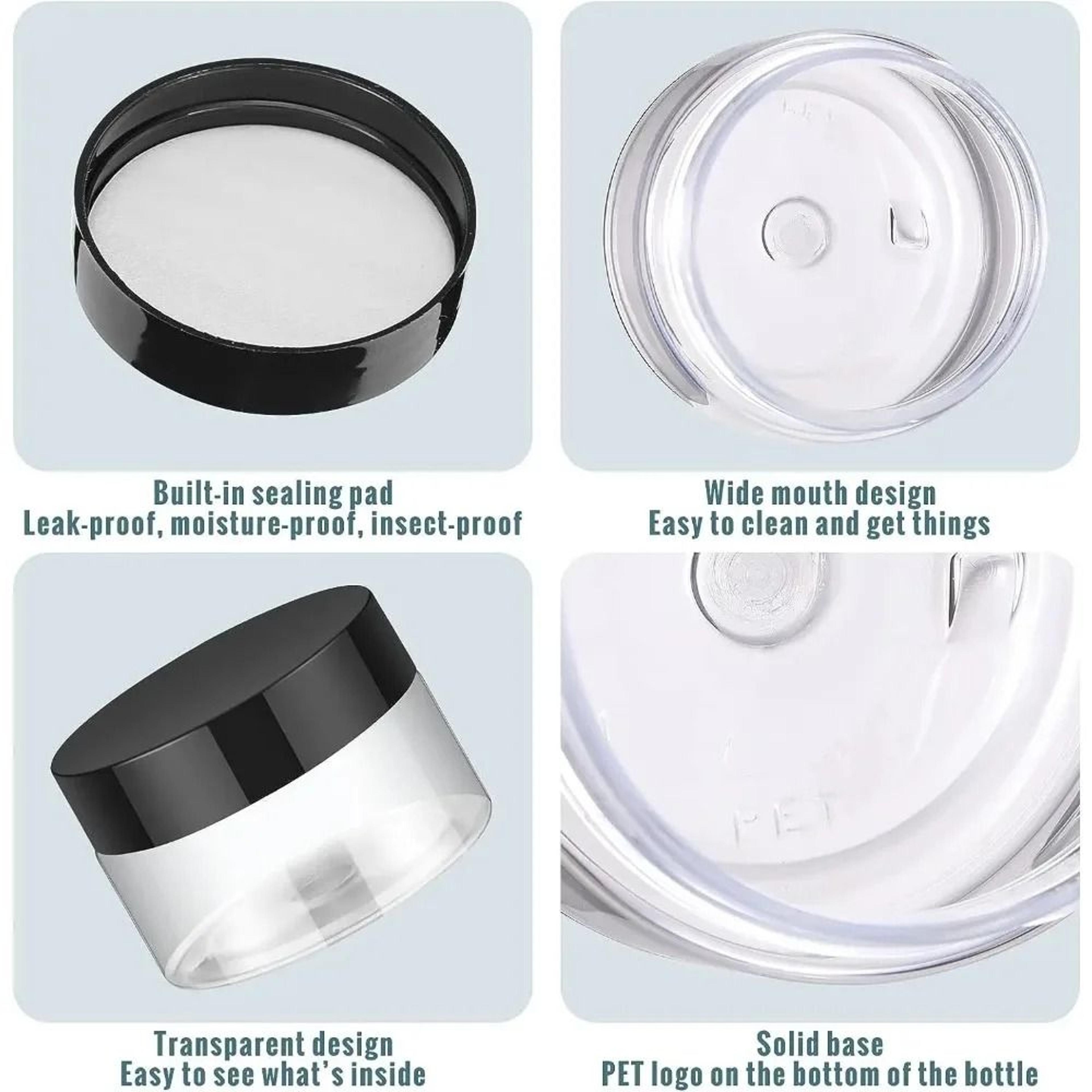 Travel Cosmetic Jar Set For Creams And Lotions 2