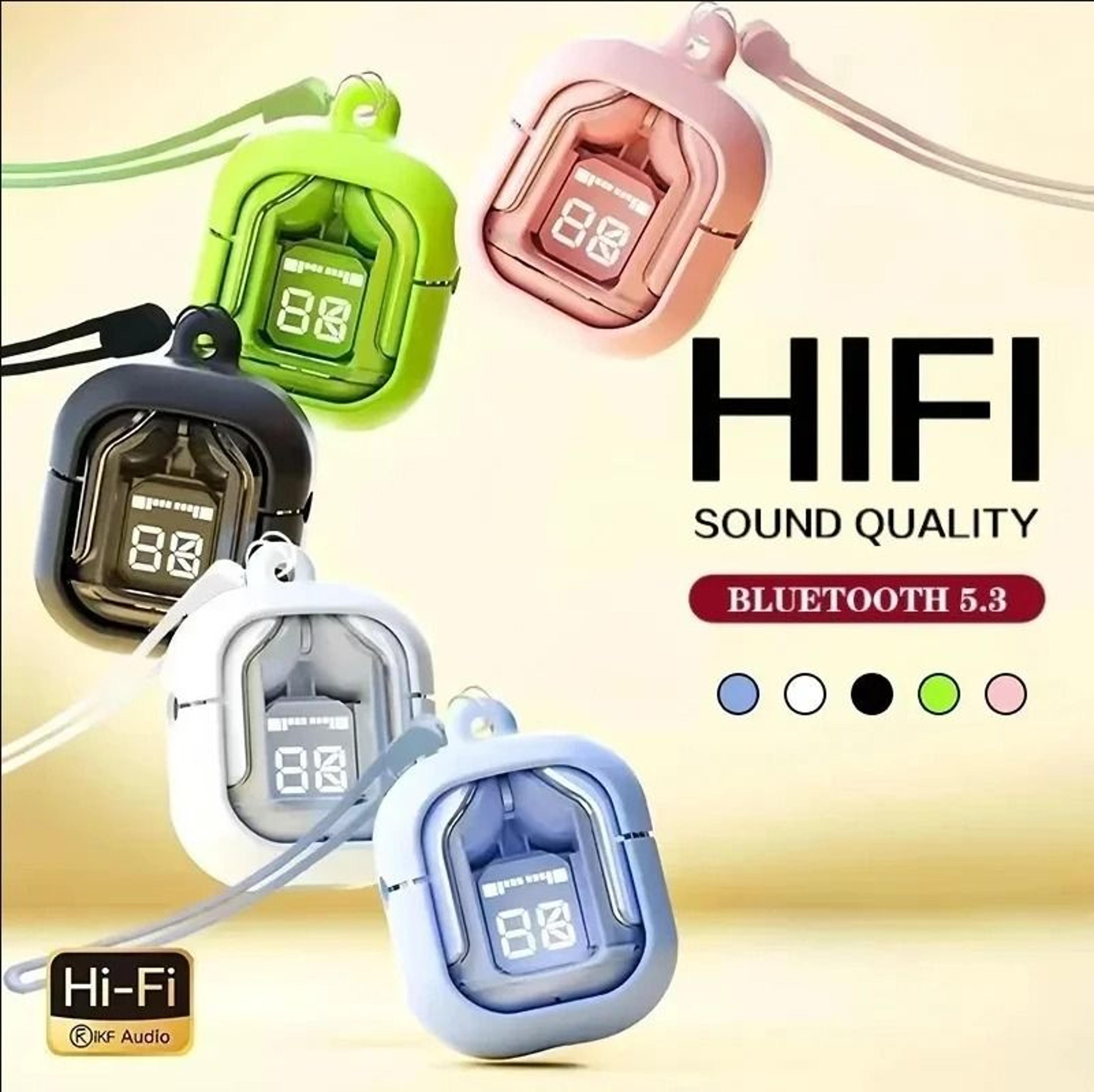 Wireless Bluetooth Earbuds With Noise Reduction And Carrying Case 0