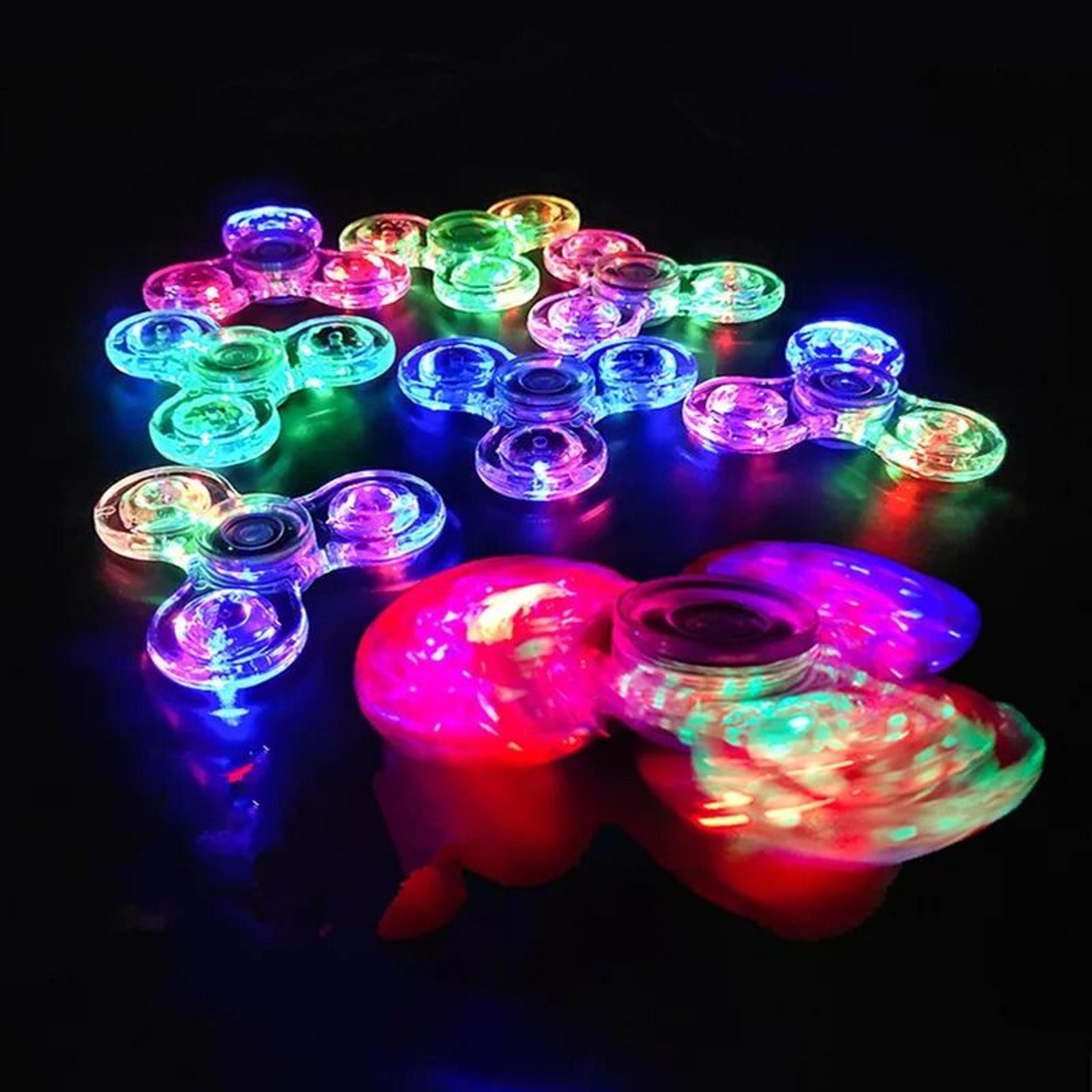 LED Glow Fidget Spinner For Stress Relief 2