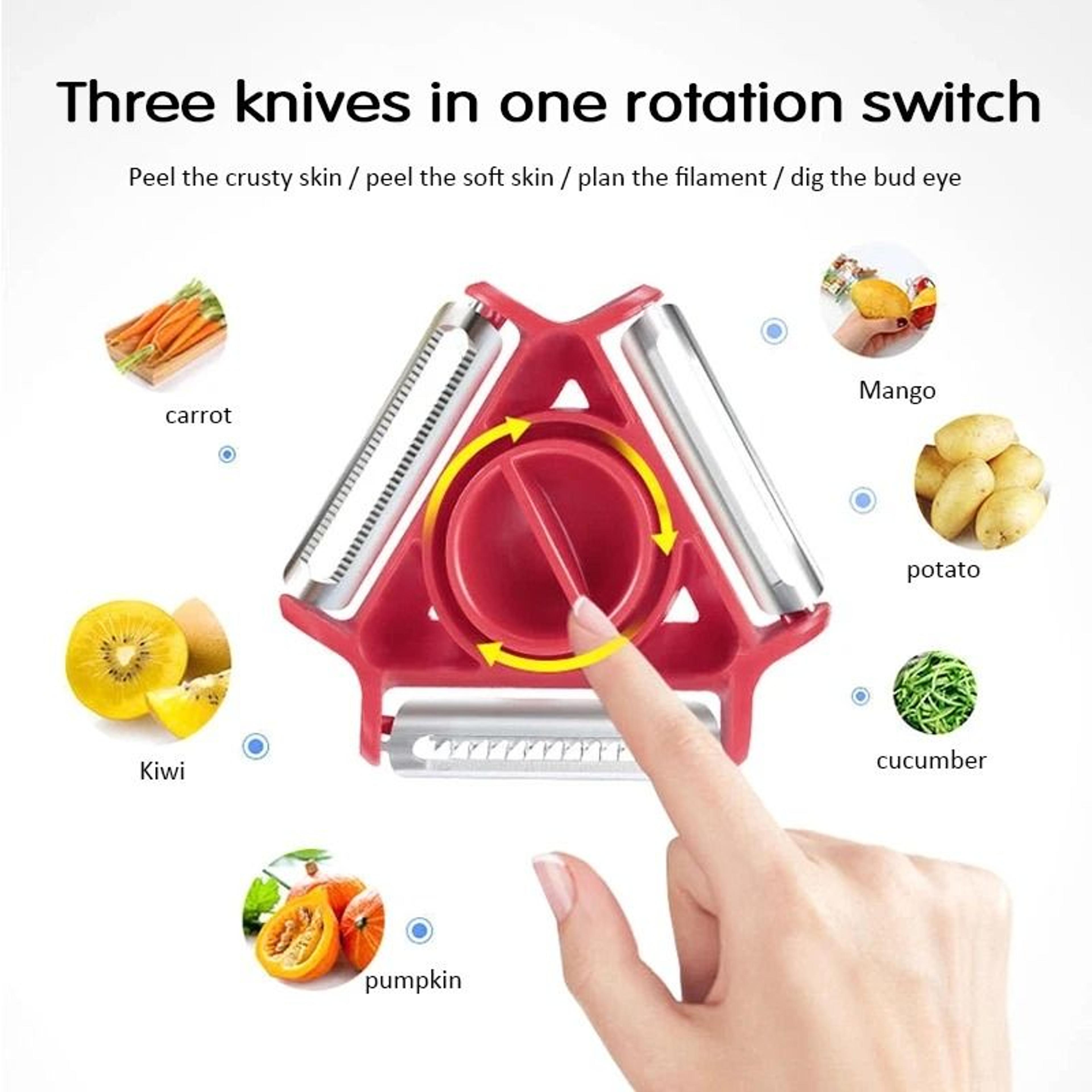 3 In 1 Magic Kitchen Peeler And Slicer 2