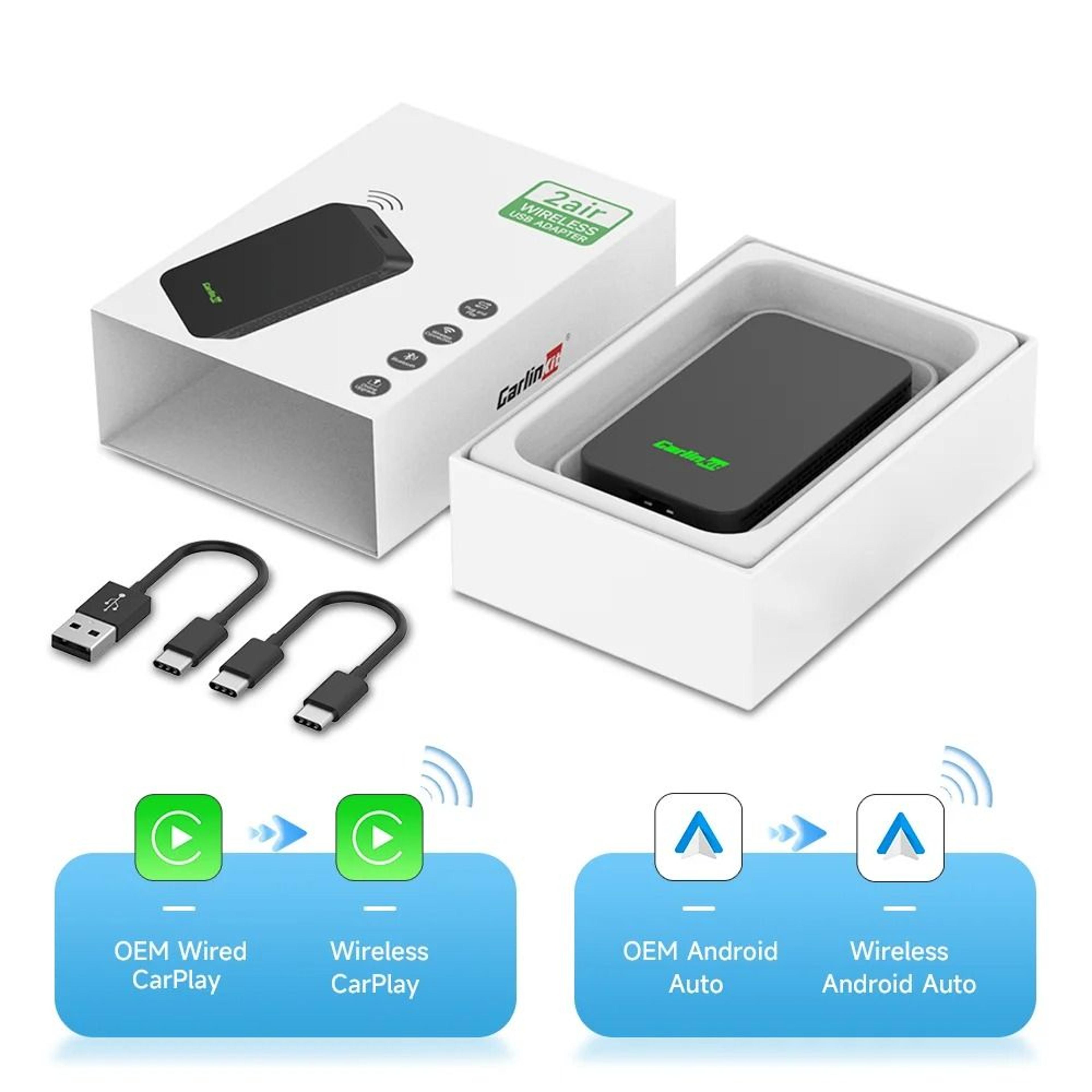 Wireless Adapter For CarPlay And Android Auto 6