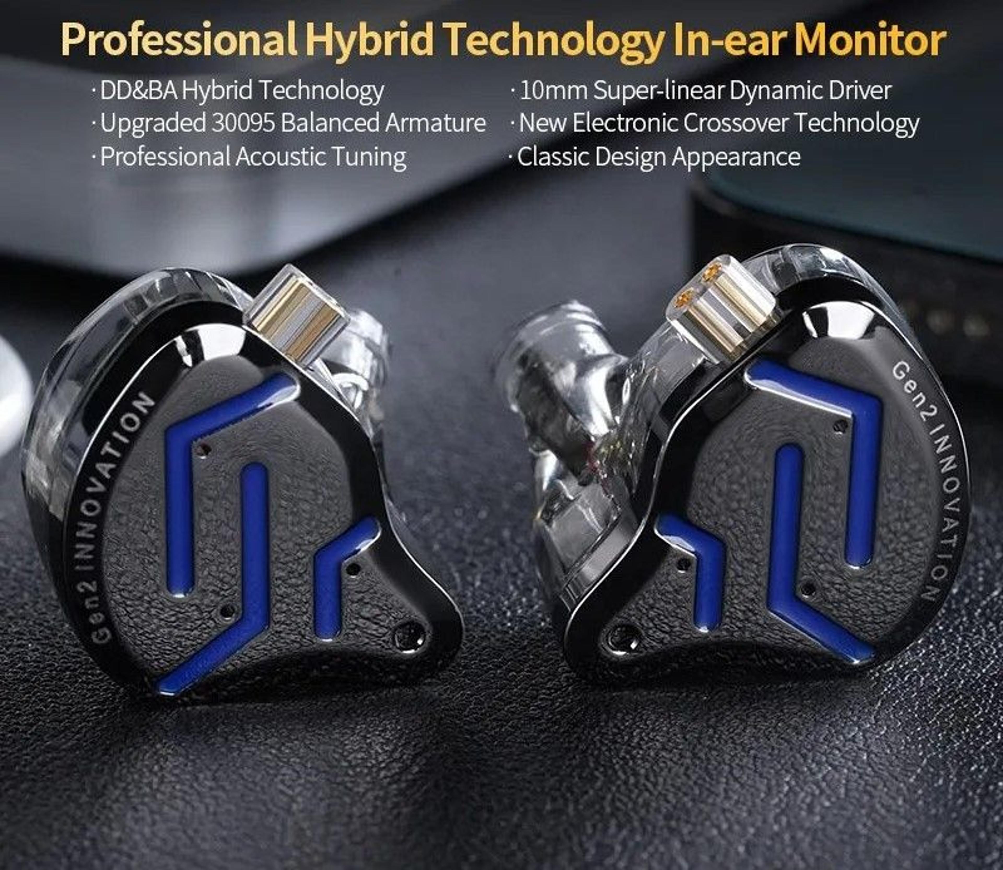 Hybrid In Ear Earphones With Deep Bass And Clear Sound 1